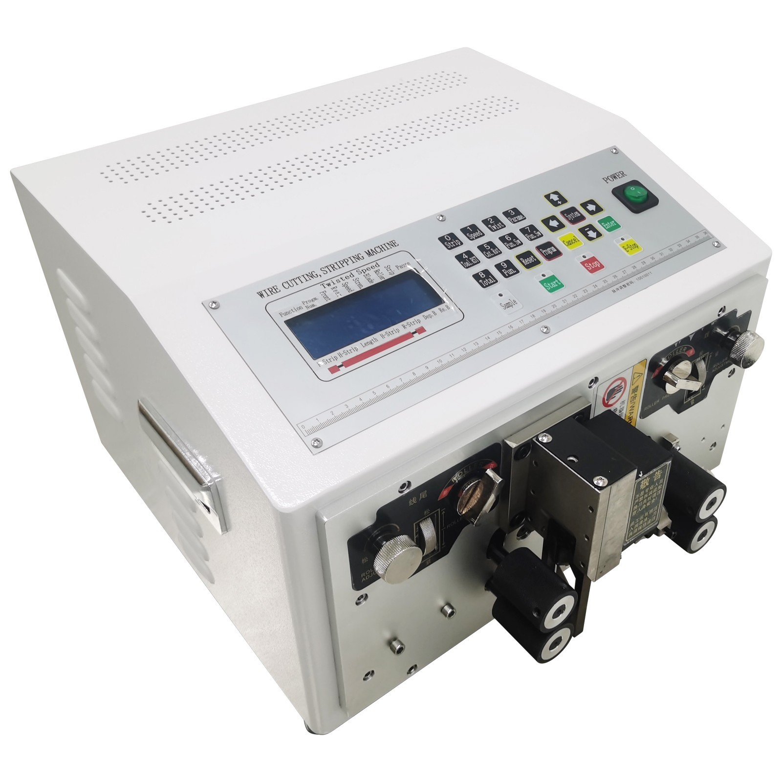 500W 110V Full Automatic Computer Wire Stripping Cutting Machine 3000-8000 pcs/h