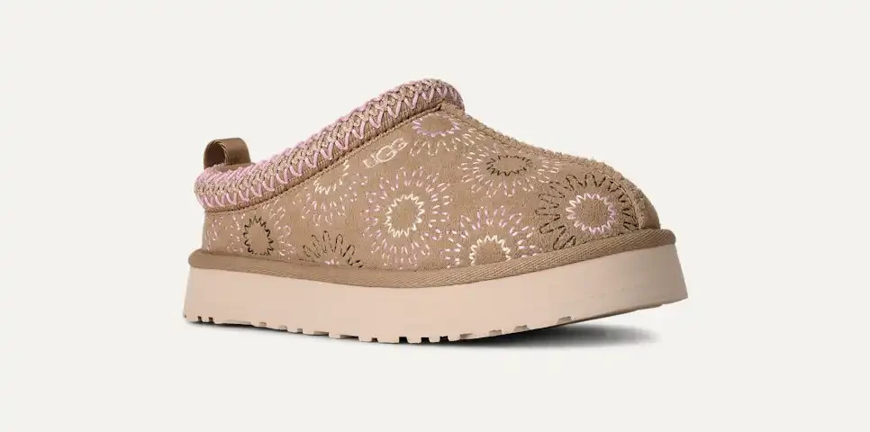 Authentic UGG Women's Tazz Sun Stitch Mustard Seed Color- New Original Packaging