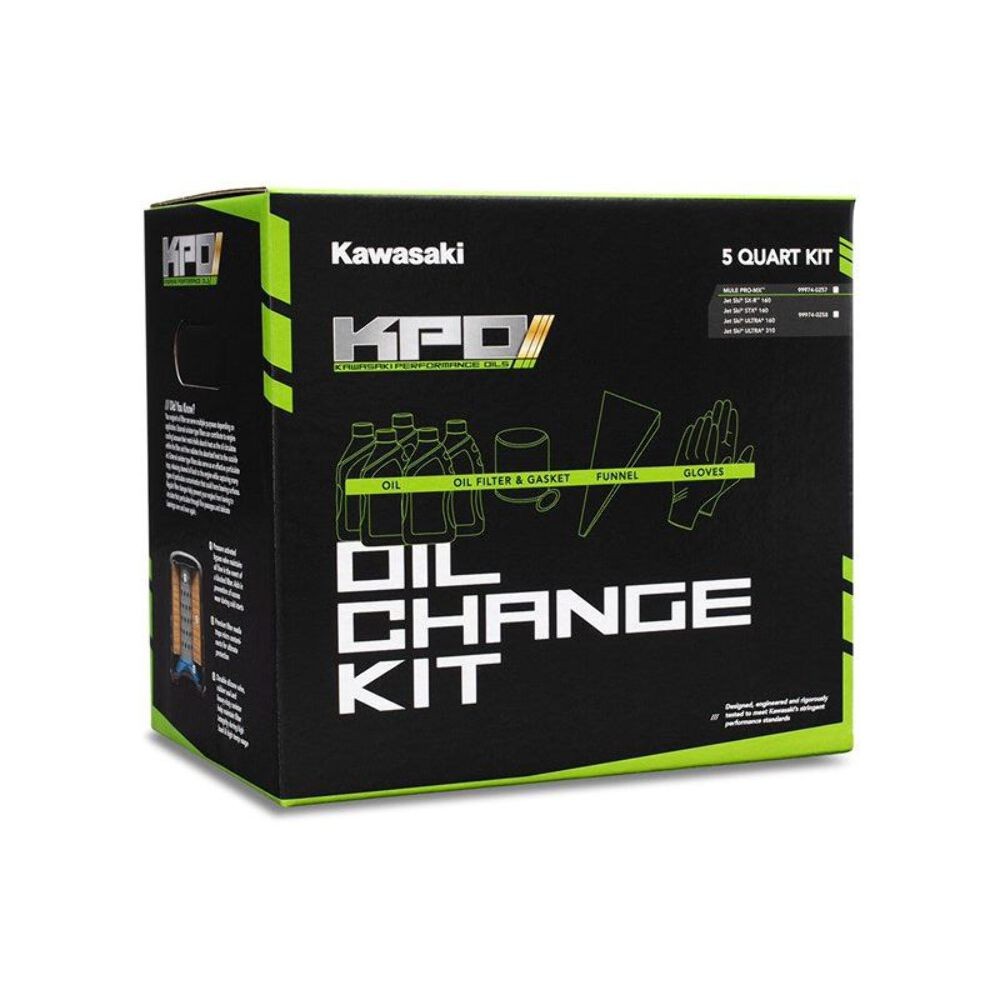 KPO Oil Change Kit - Jet Ski® SX-R™ 160, Jet Ski® ULTRA® 310, Jet Ski® ULTRA® 16