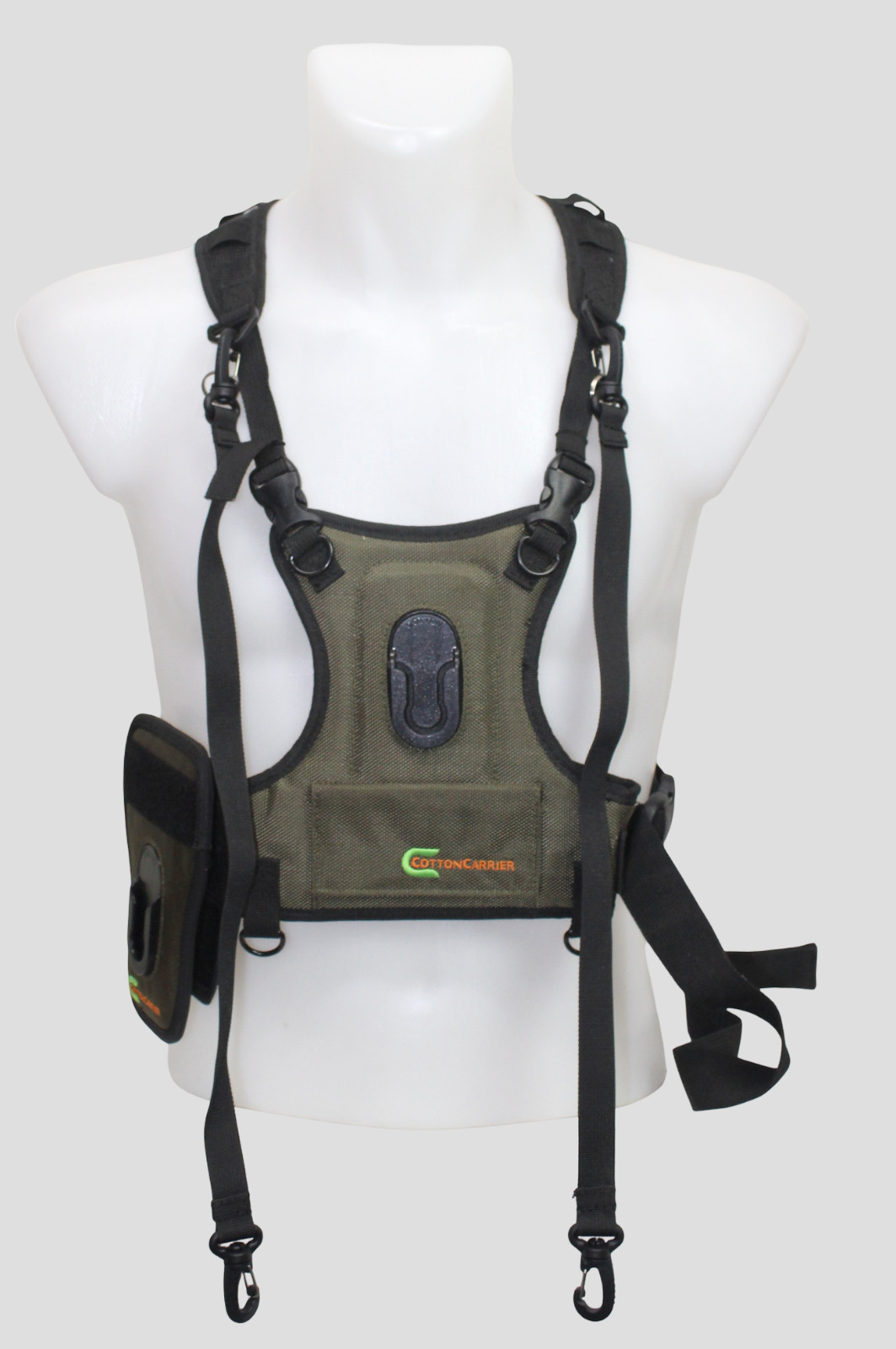 Cotton Carrier Camera Harness System Olive Black