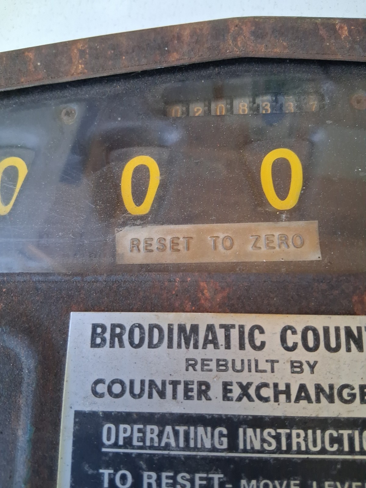 Brodie Meter 16100 Brodimatic Counter