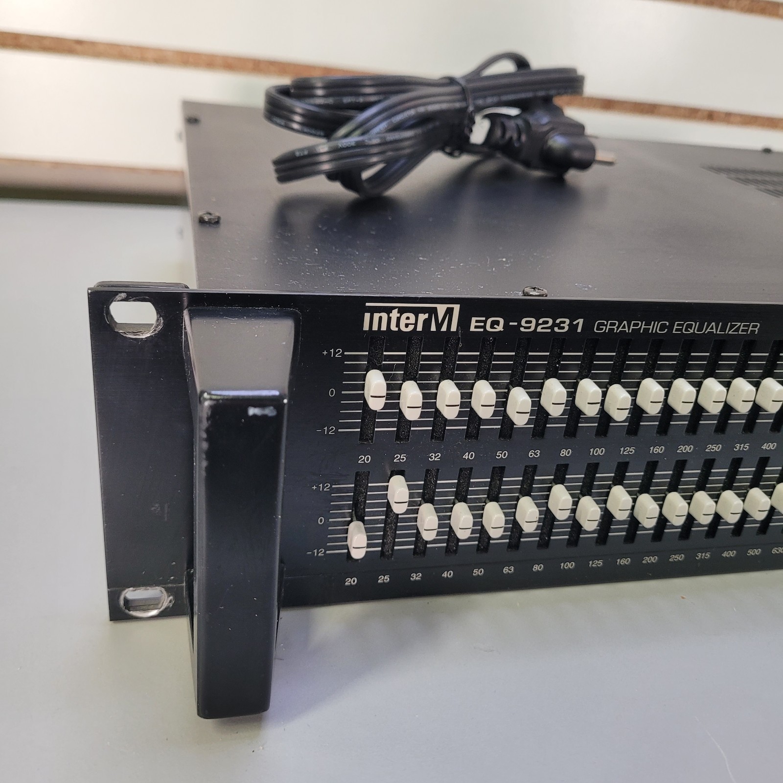 InterM EQ-9231 31 Band Graphic Equalizer Mastering Tested Working EUC