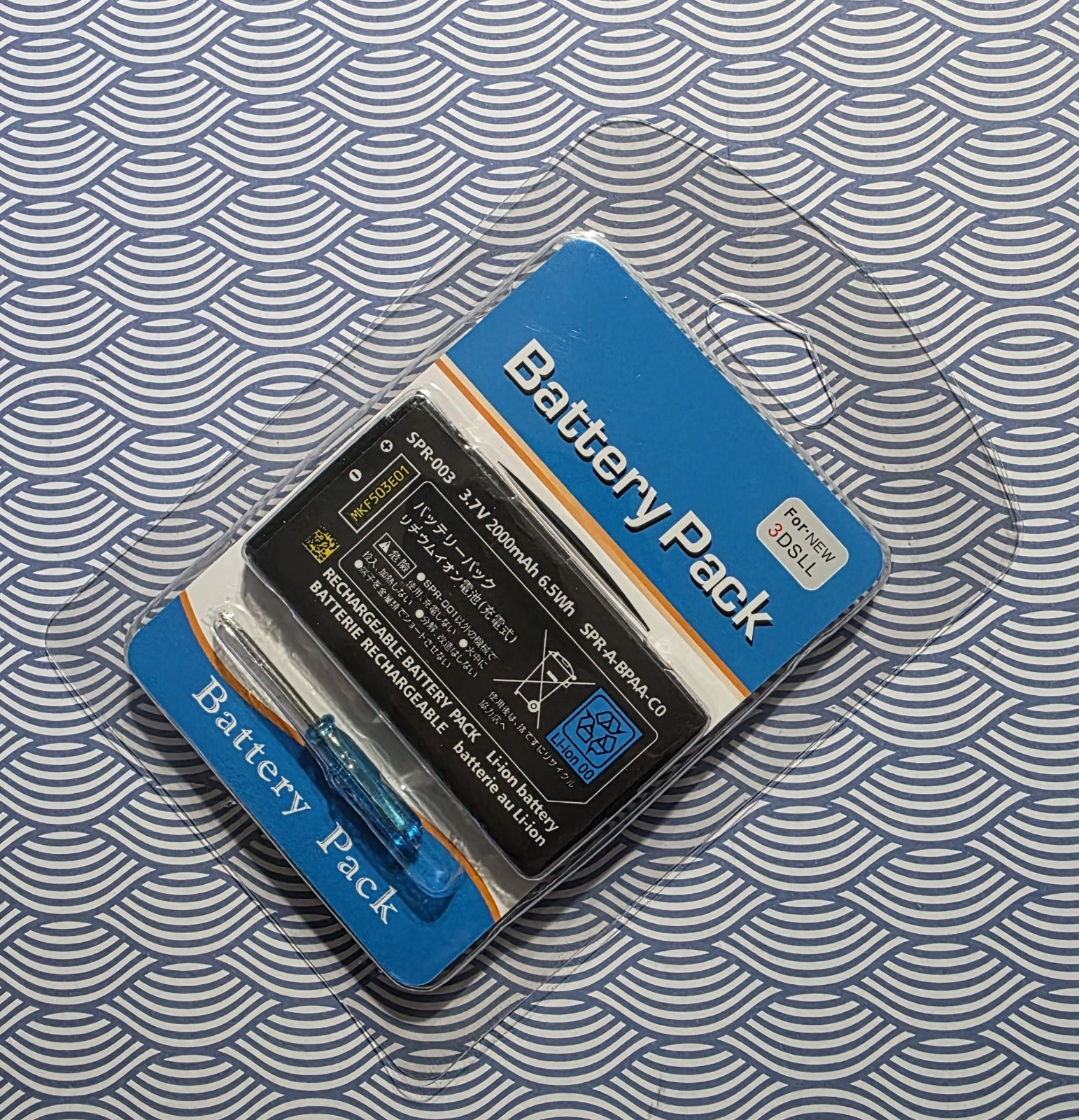 2000mah Replacement Battery For Nintendo 3DS XL With Tools