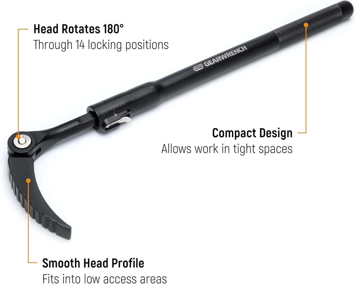 33" Extendable Indexing Pry Bar - 82220