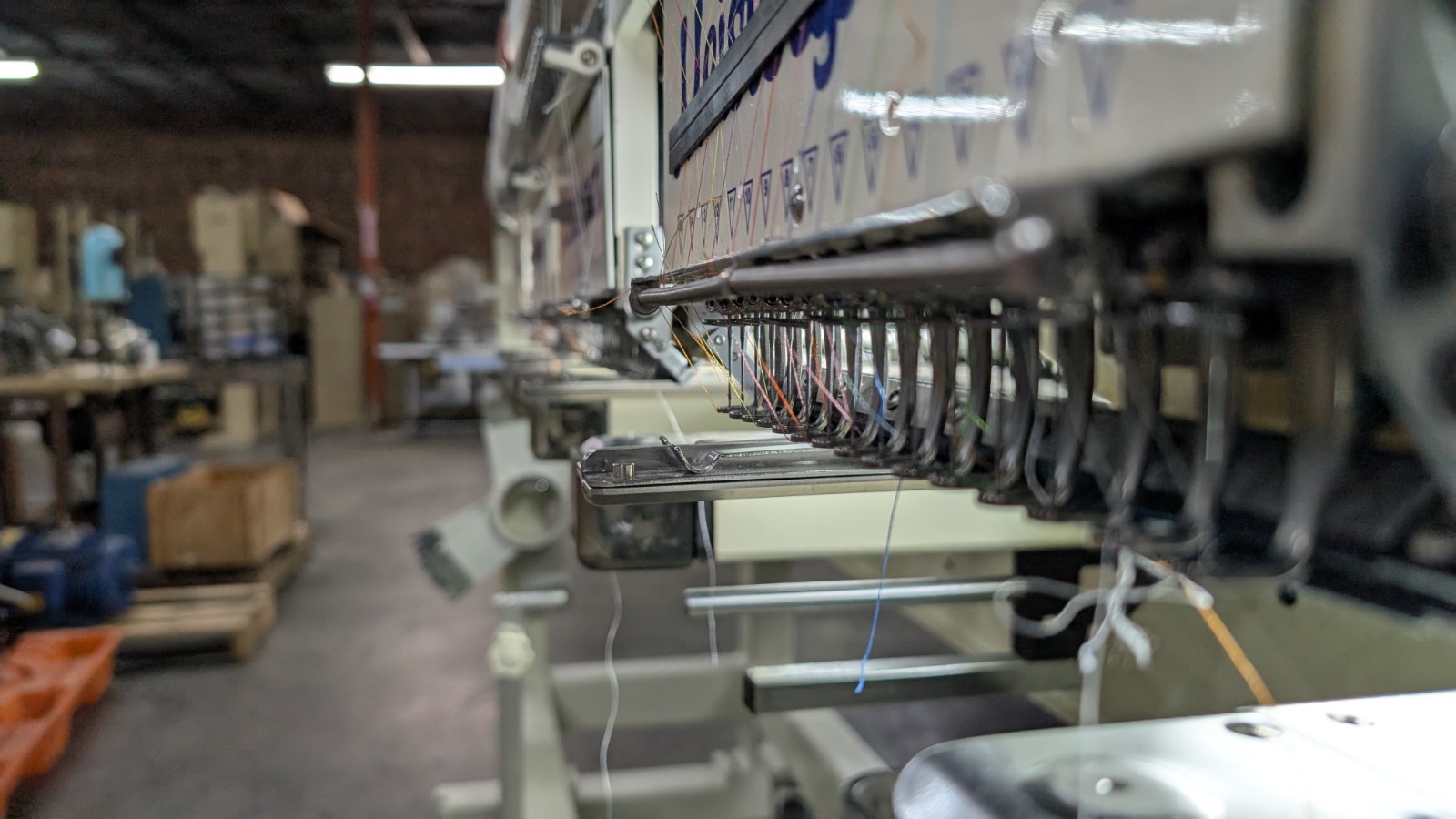 Macpherson Meistergram PRO1504 embroidery Machine