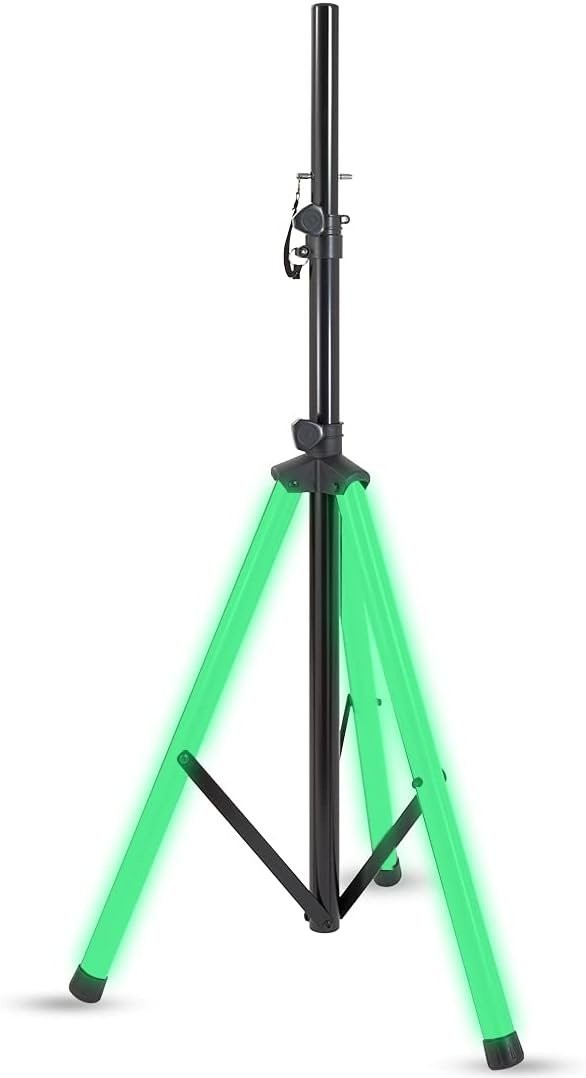 Gemini STL-500 LED Speaker stand, stand holds up to 60 lbs