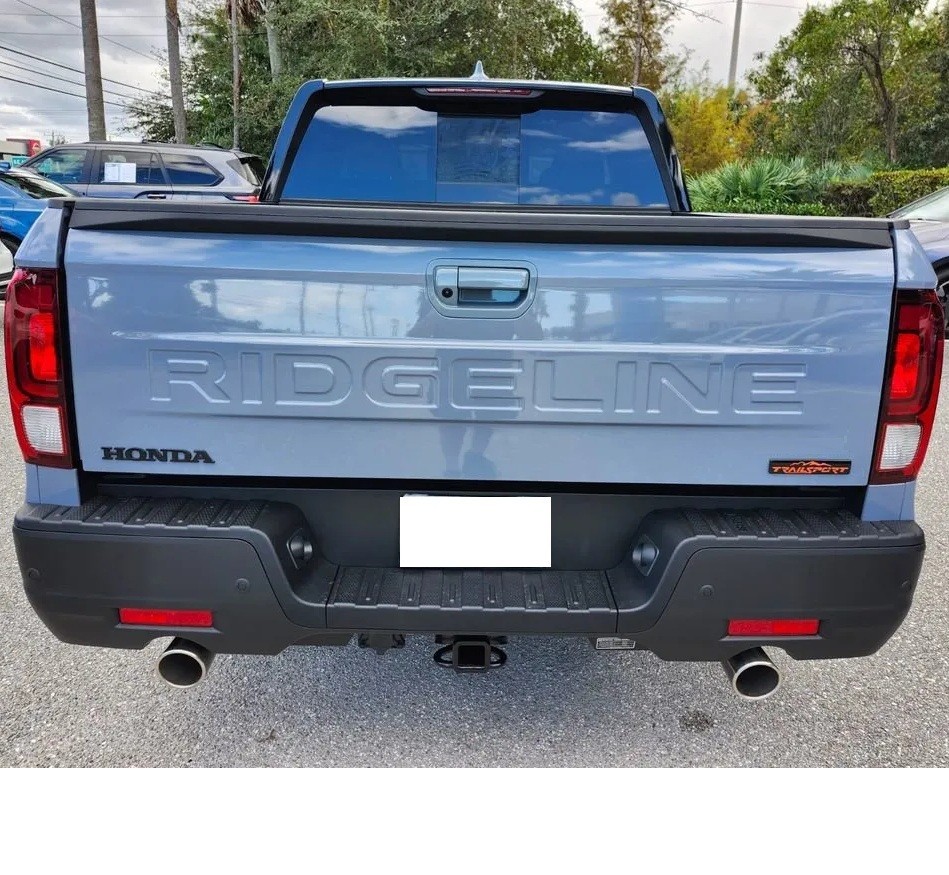 Fits 2019-2026 Honda Ridgeline Rear Reflectors Smoked  Vinyl Overlay Tint Decals