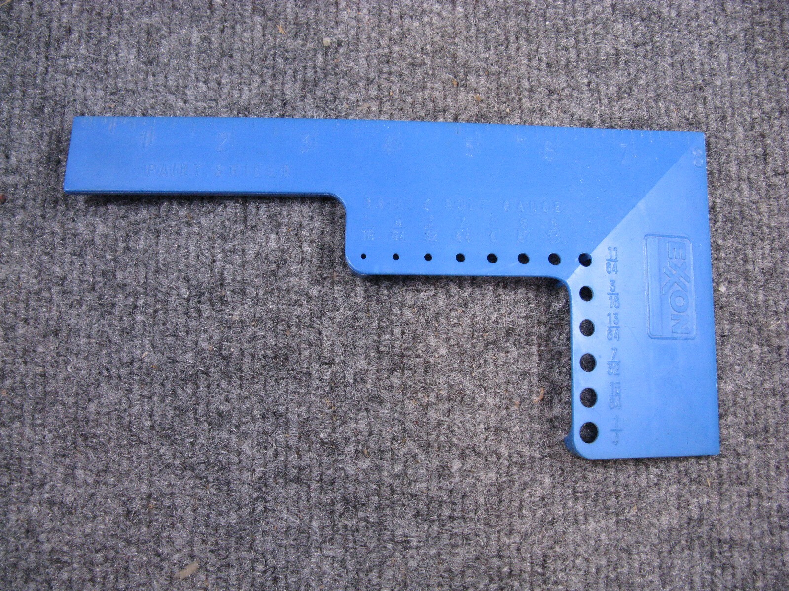 Exxon Ruler/Sizer