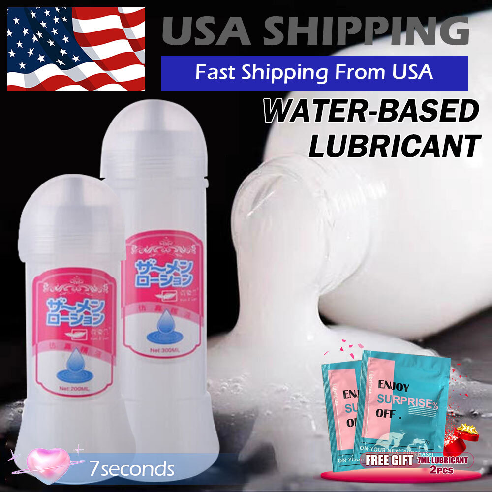 Smooth Slick Sex Lube For Women Men Moisturizer Safe Water Based Toy Lubricant