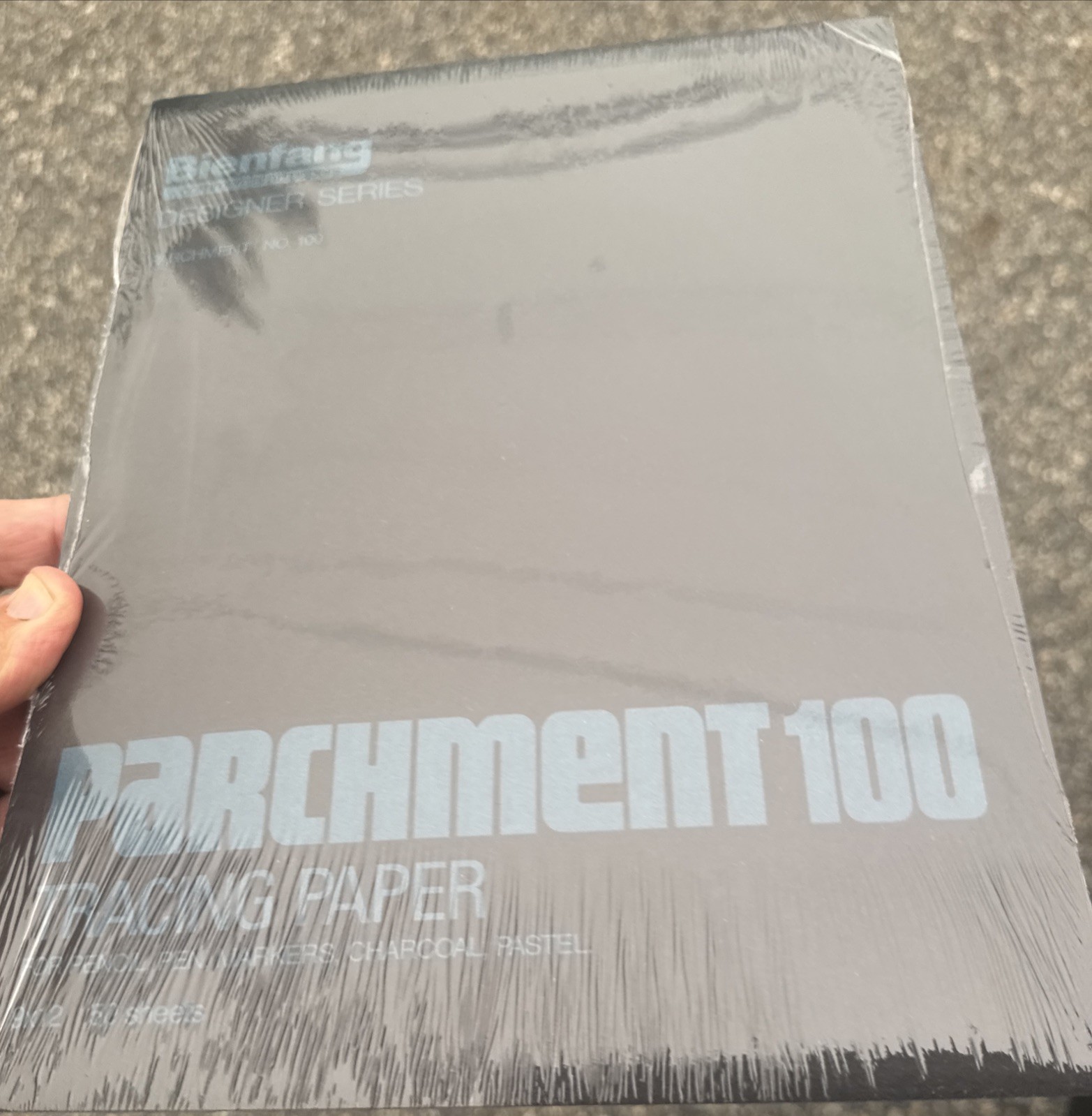 Bienfang Commercial Arts Papers Designer Series Parchment #100 Tracing Paper 50