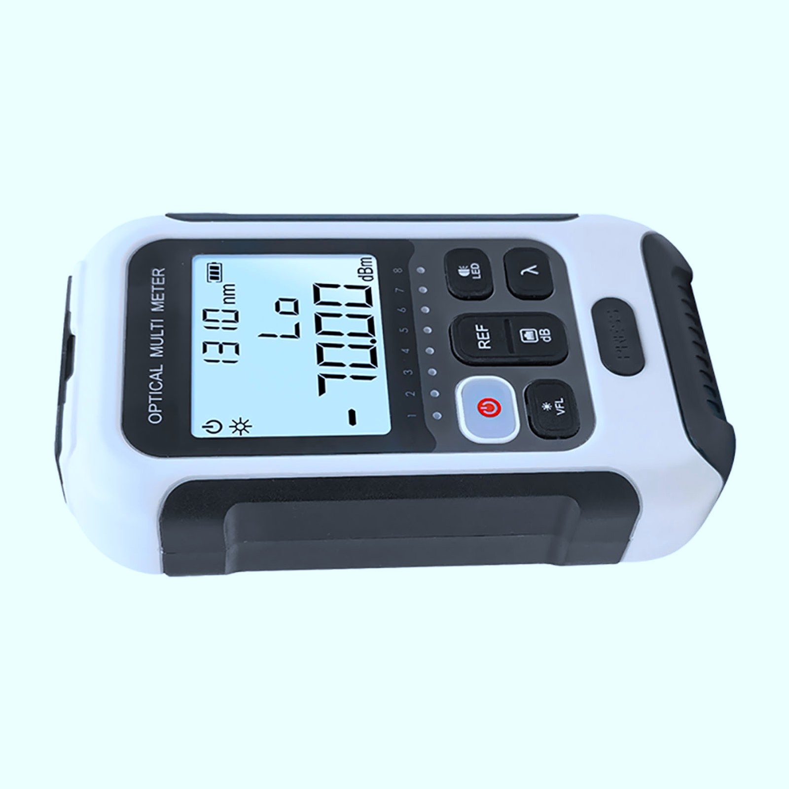 Multifunctional Optical Power Meter Accurate Tester For Engineering White For