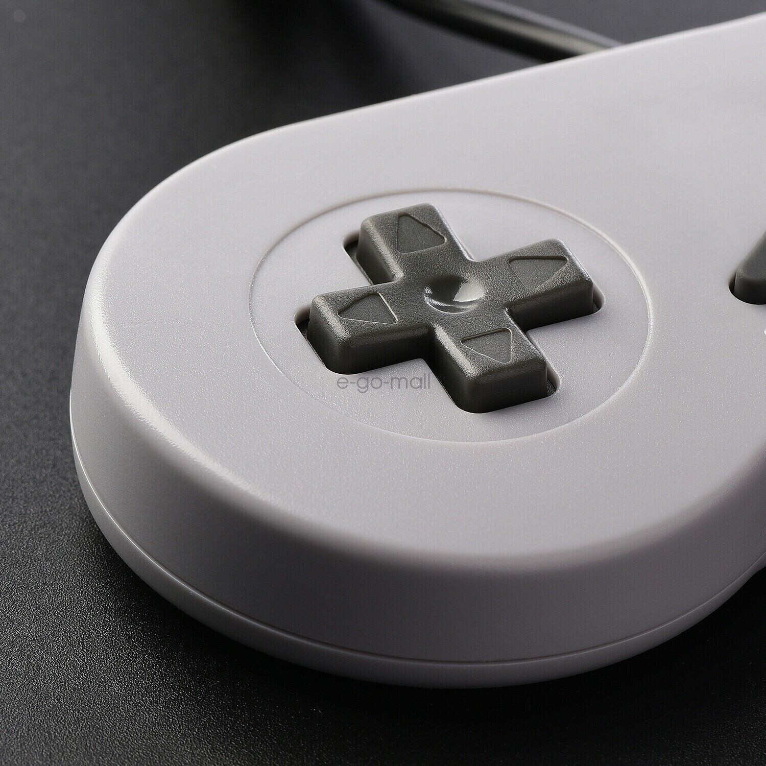 2 Pack Retro Super Nintendo SNES USB Controller for Windows PC Mac Raspberry Pi