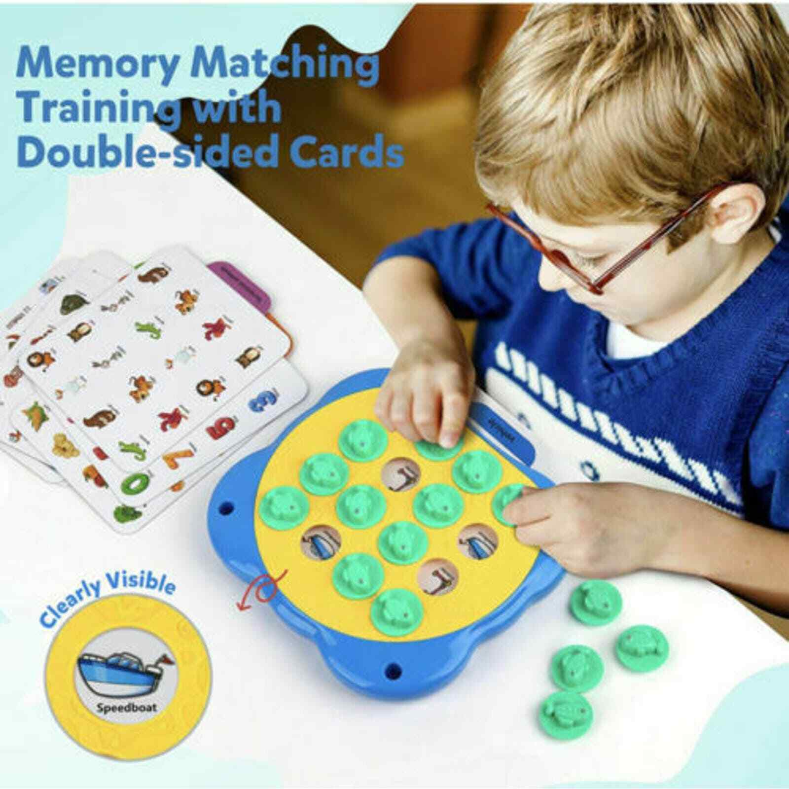 Ocean Memory Chess 3+ages 3 Kids Fun Game Modes