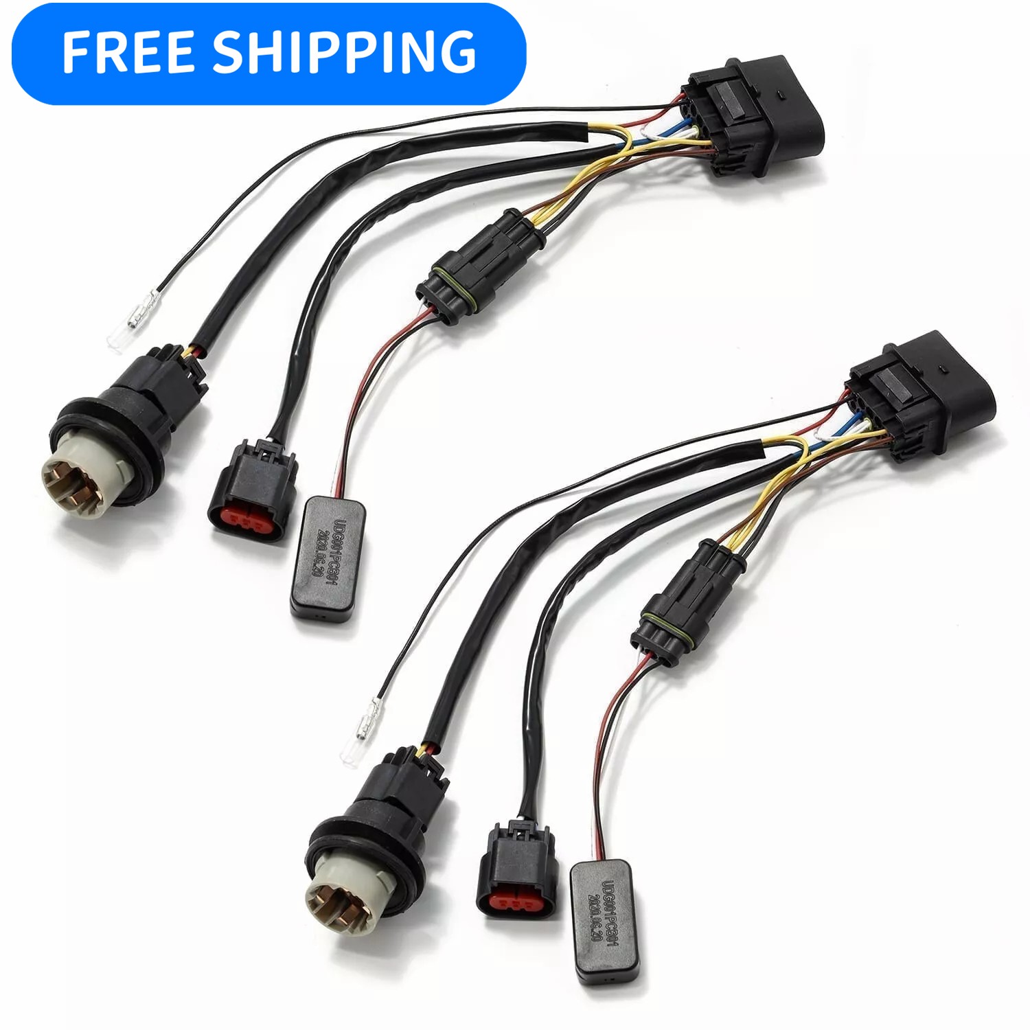 Stock Projector Headlight Converter Wiring harness For 2013-18 Ram 1500 810003