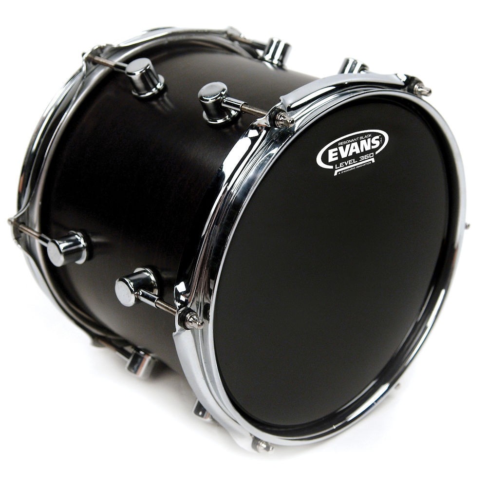 Evans Resonant Black Drum Head - 10"