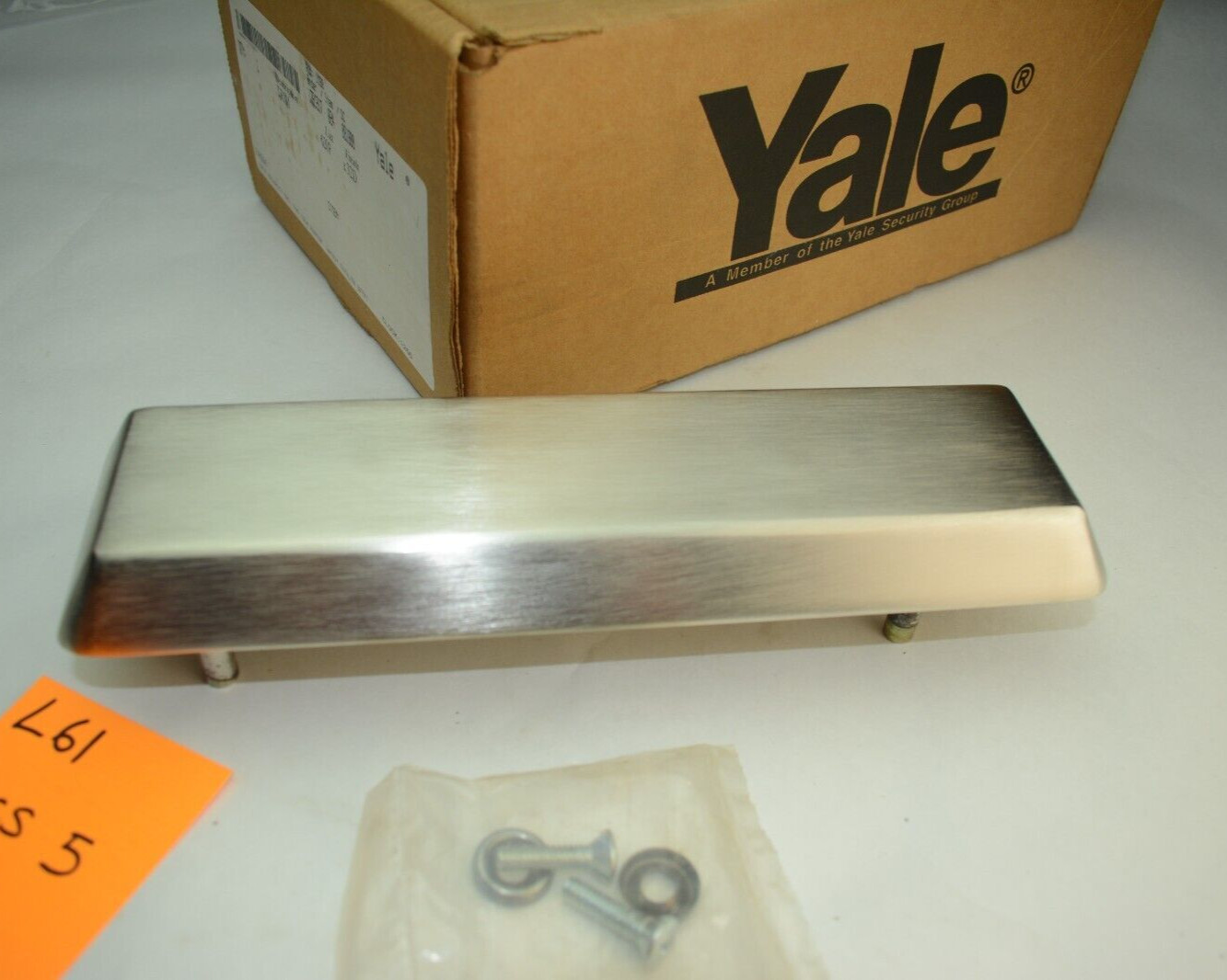 1pc Yale 620F 630 Exit Only Blank Plate Escutcheon Exit Device Trim Stainless