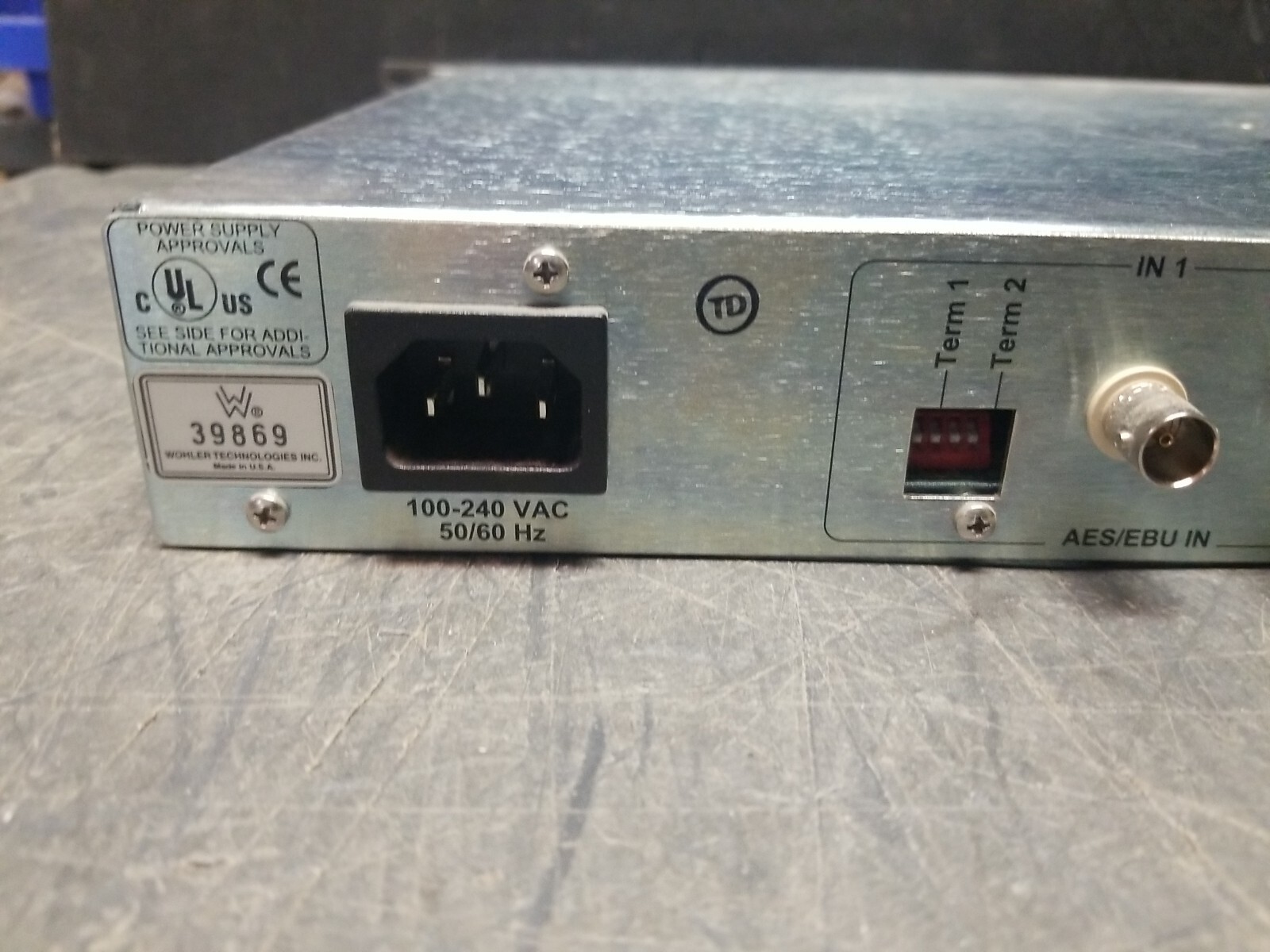 Wohler Technologies AMP1-DA
