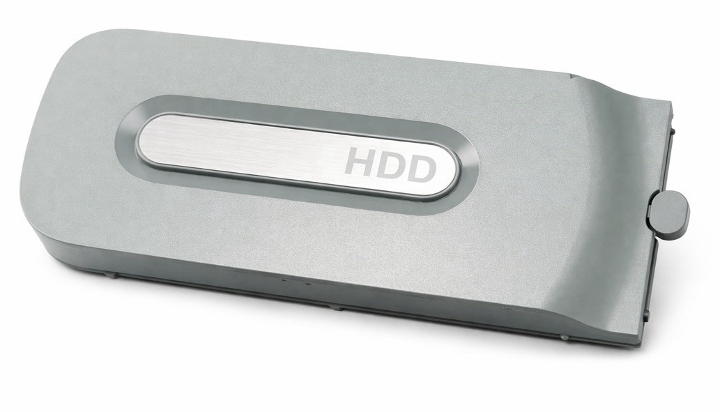 Microsoft Xbox 360 Hard Drive HDD Gray OEM Genuine – Capacity Unknown – Untested