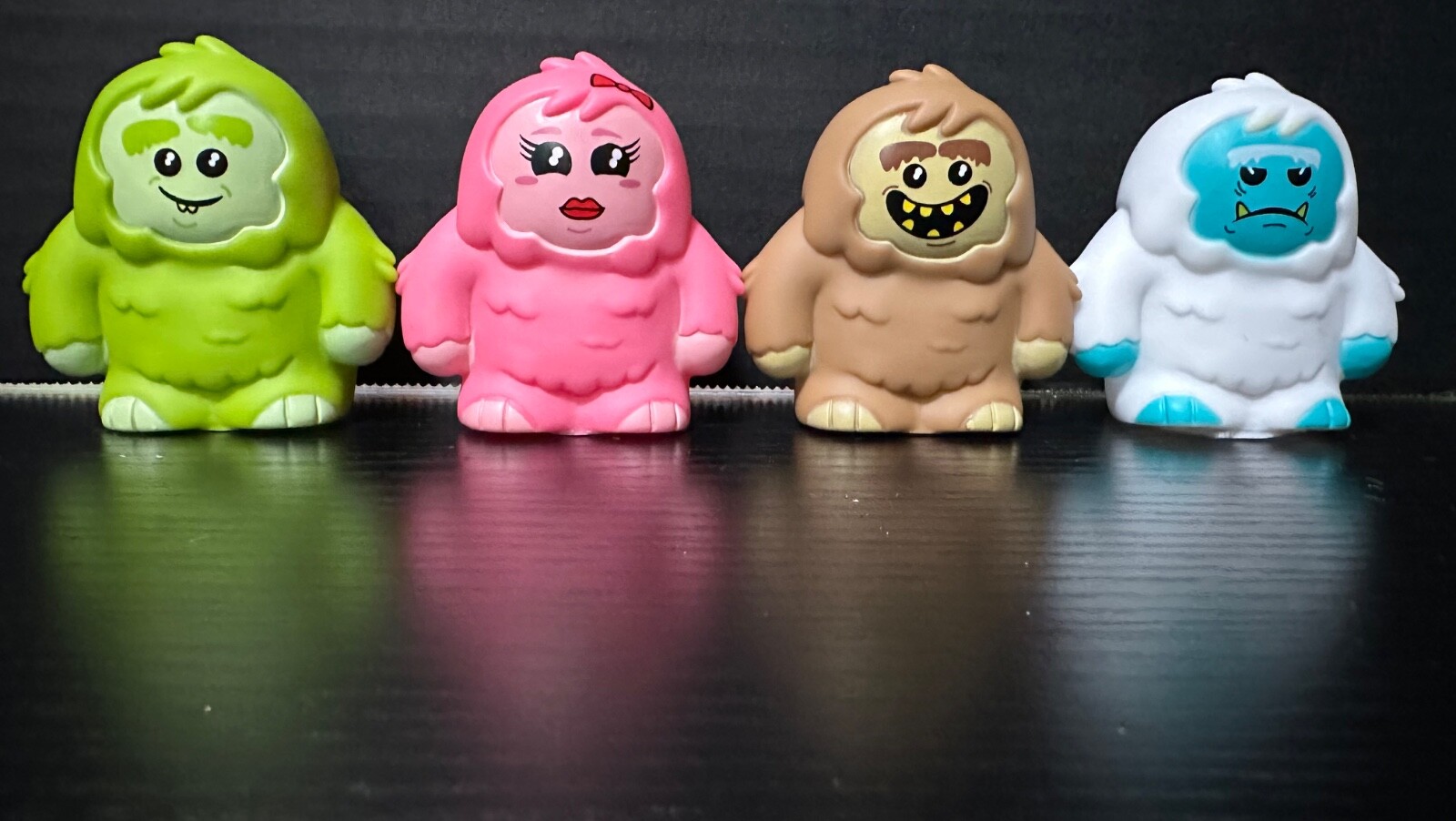 Bigfoot, Yeti, Sasquatch 2.5” Inch Vinyl Rubber Duck Style Collectible Figures