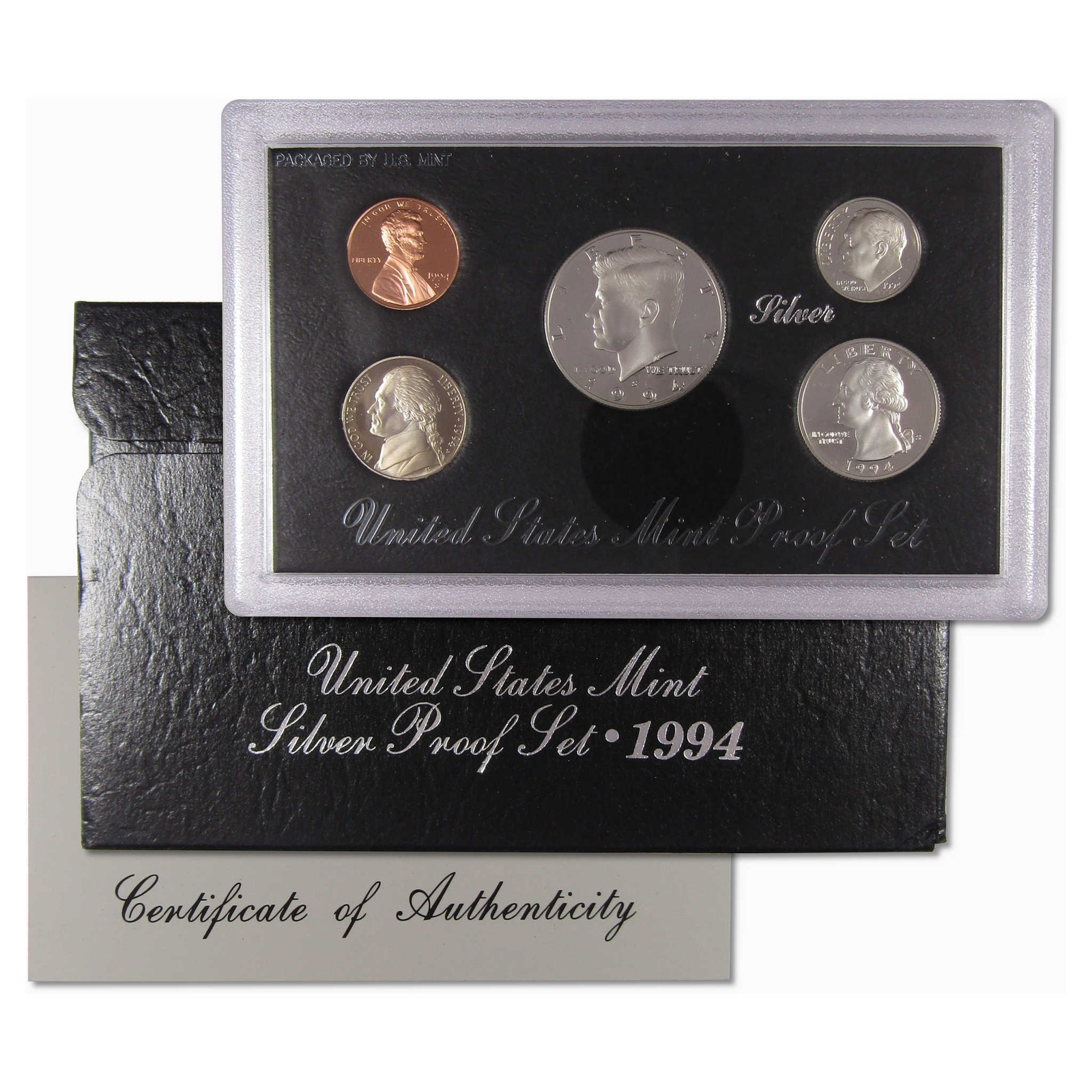 1994 Silver Proof Set U.S. Mint Original Government Packaging OGP COA