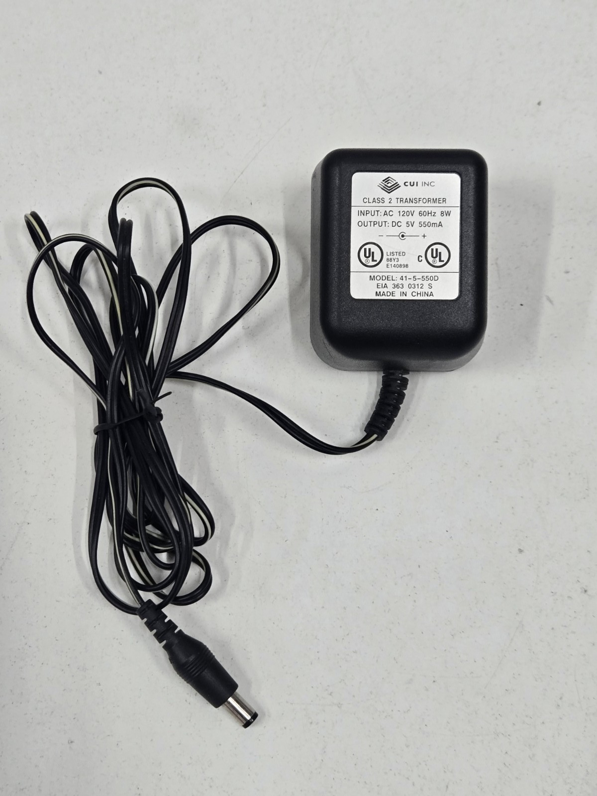 CUI INC Class 2 Transformer Model 41-5-550D