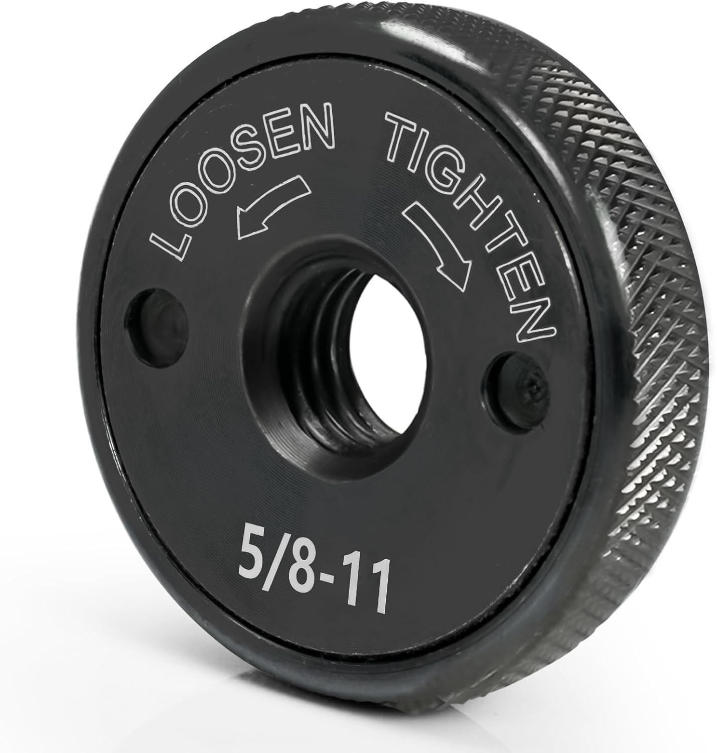 Quick Release Nut for Anlgle Grinder 4.5" and 5" No Wrench Required, 5/8-11