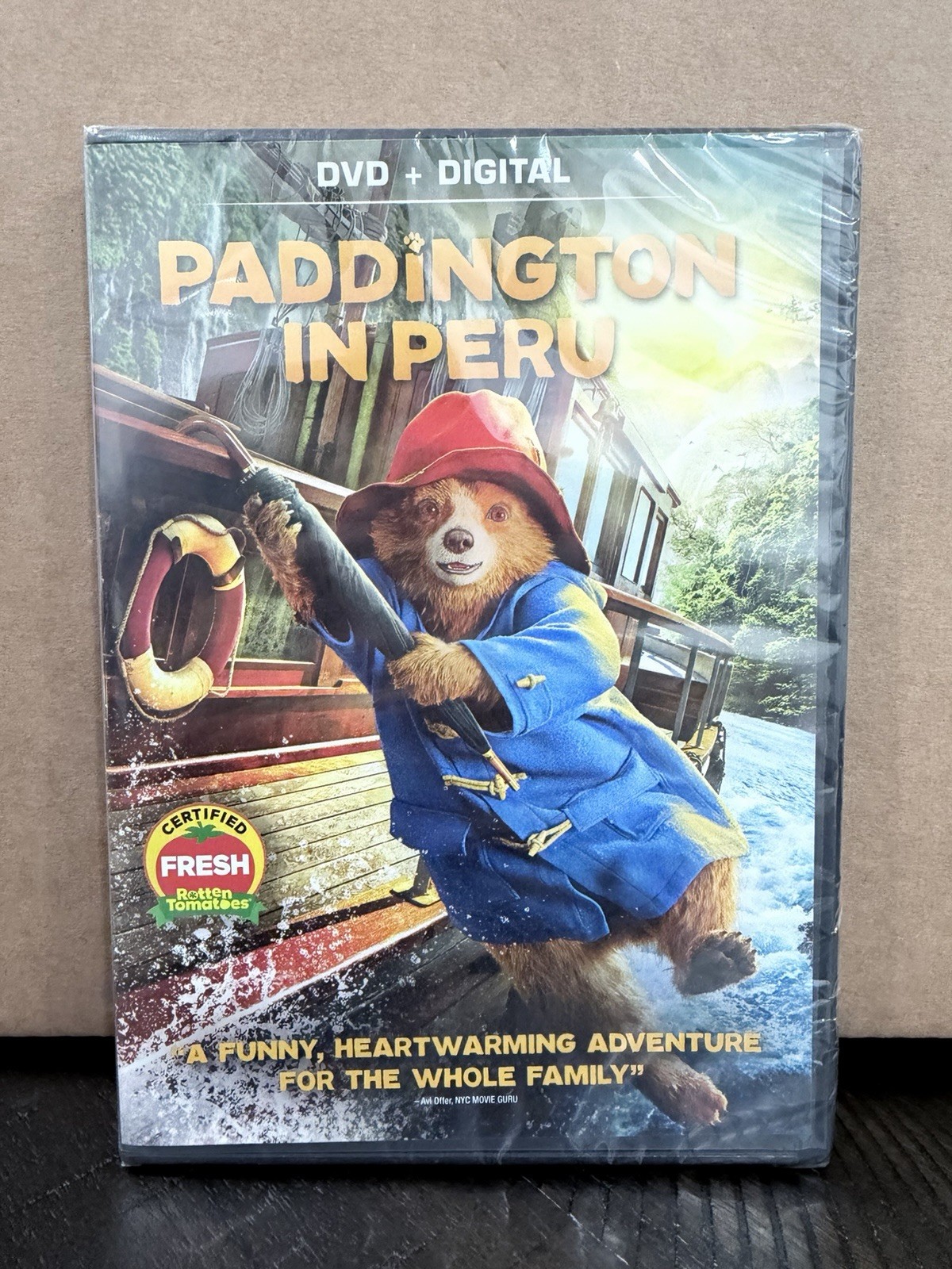 Paddington in Peru DVD + Digital Family Movie 2025 Disc Like New