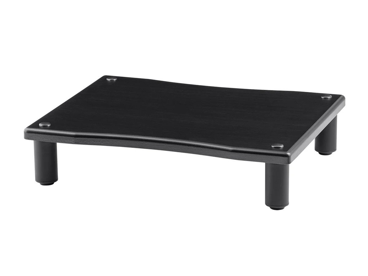 Monolith Amplifier/Component Stand XL - Black, Sturdy, Holds Up to 200lbs.