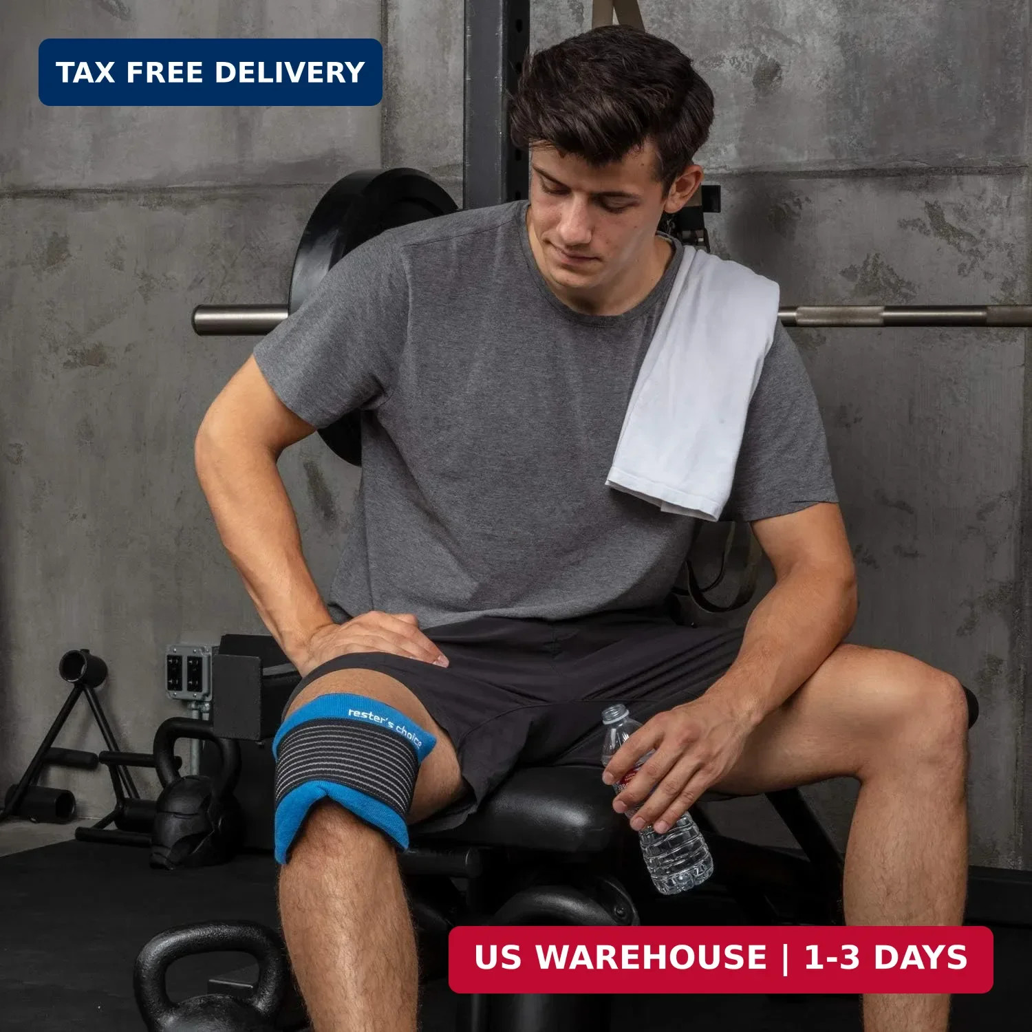 2 Soft Gel Ice Packs for Injuries Reusable with Extra Comfy Adjustable Cold Pack