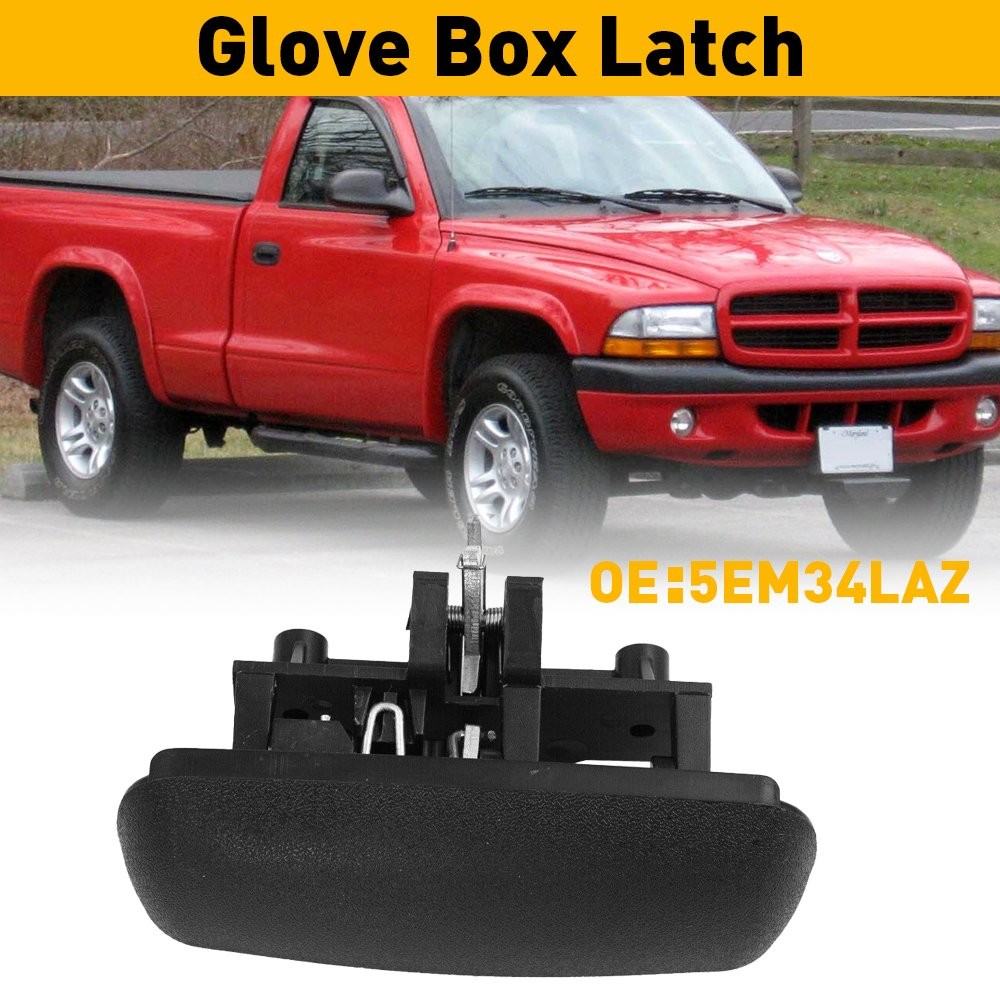 For Dodge Durango 1998-2000 1X Glove Box Lock Compartment Handle Waterproof EXB