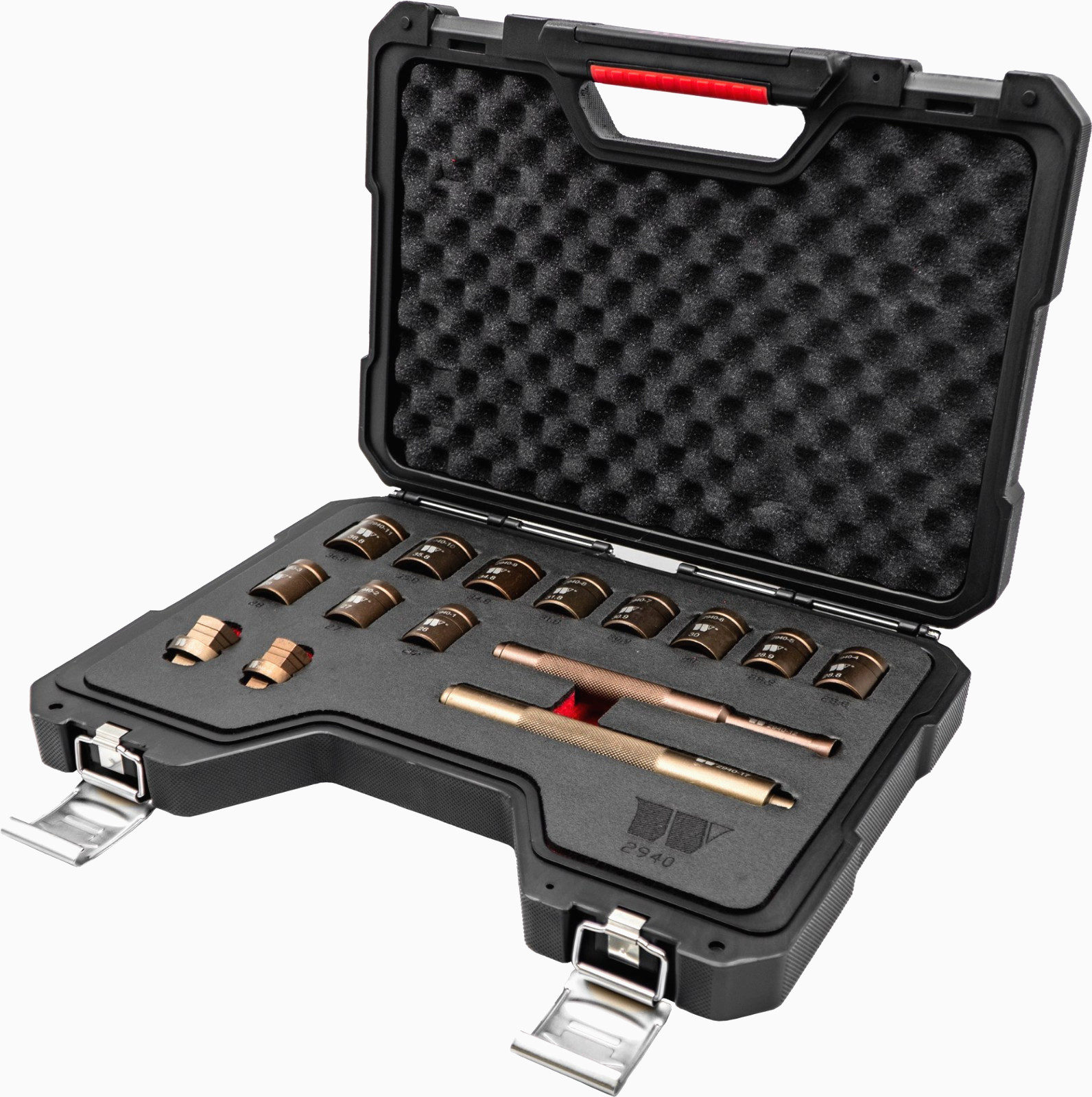 WELZH WERKZEUG UNIVERSAL LOCKING WHEEL NUT REMOVAL KIT REMOVES THE SPINNING NUTS