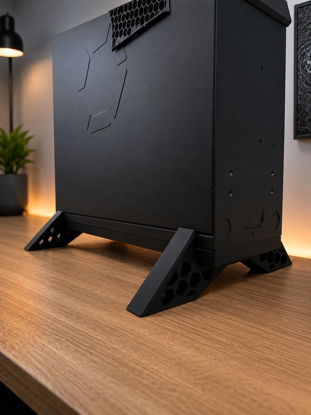Canaan Avalon Q Stands - High Strength PETG (Black) Bitcoin Mining Rig Riser