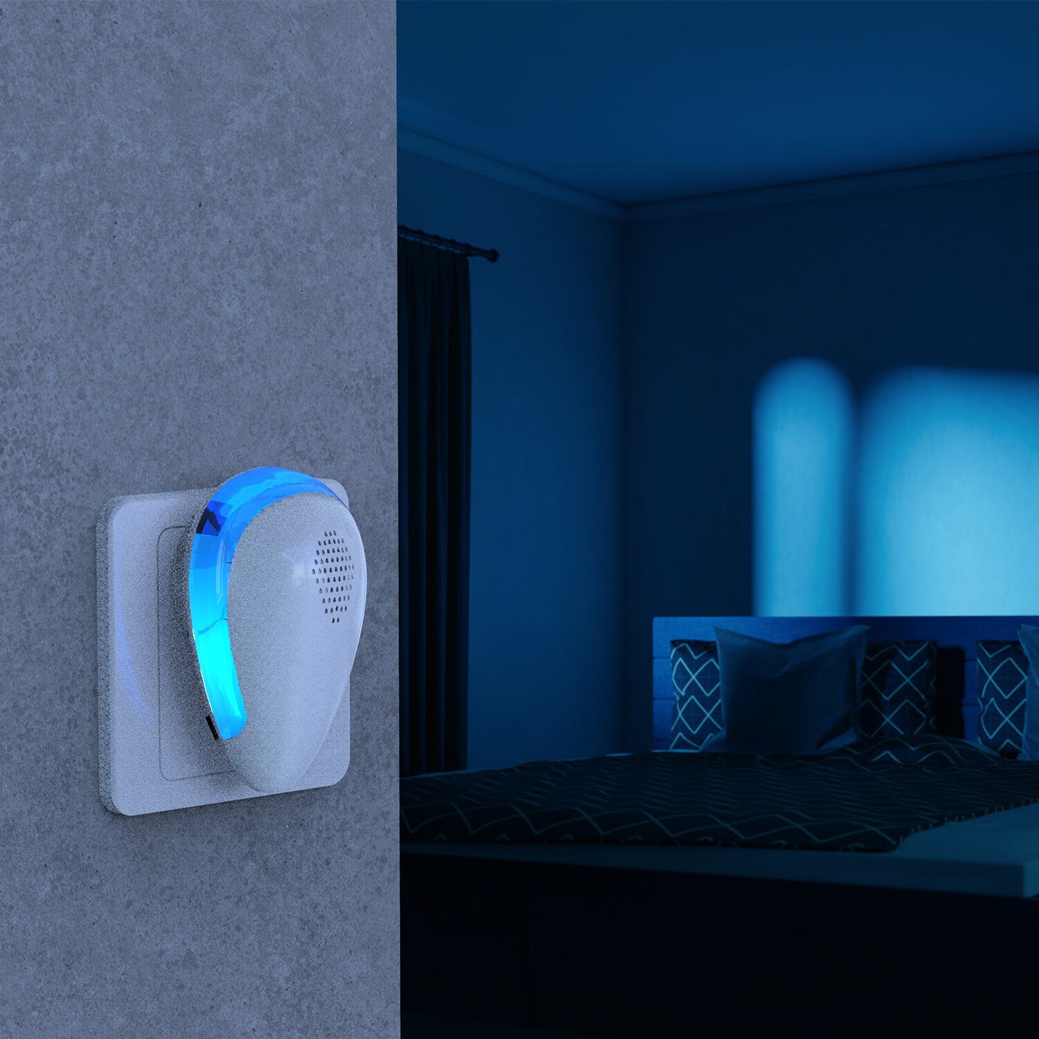 6PCS Ultrasonic Pest Insect Electronic Plug-In Rat Cockroach Bug