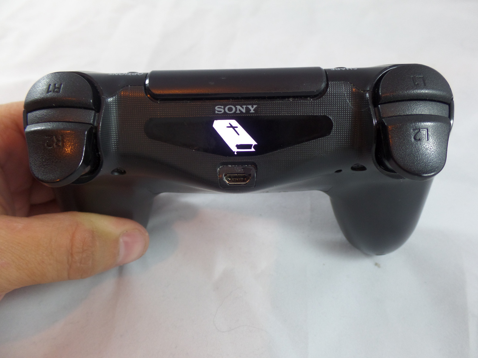 PlayStation PS4 Controller BIBLE Light Bar Decal Sticker LED Status Bar
