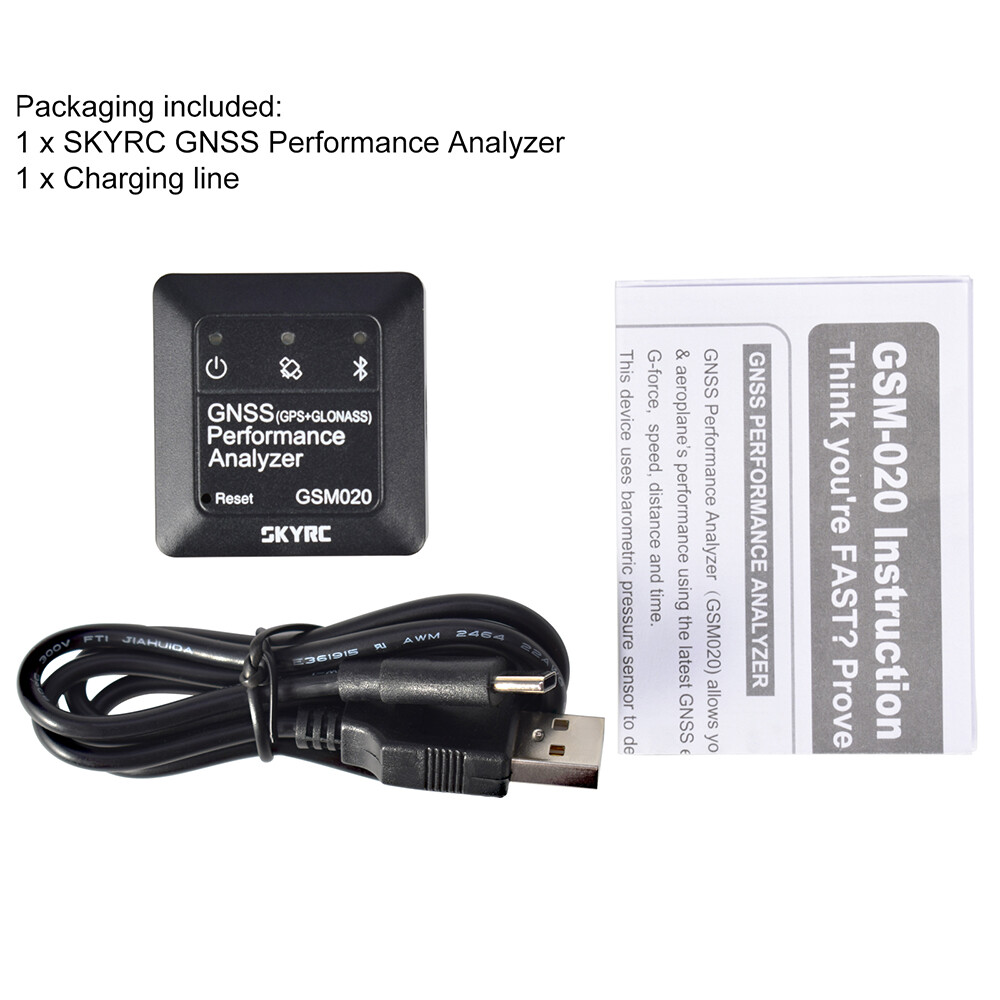 SKYRC GNSS Performance Analyzer GPS Speed Meter for RC Car Helicopter FPV Drone