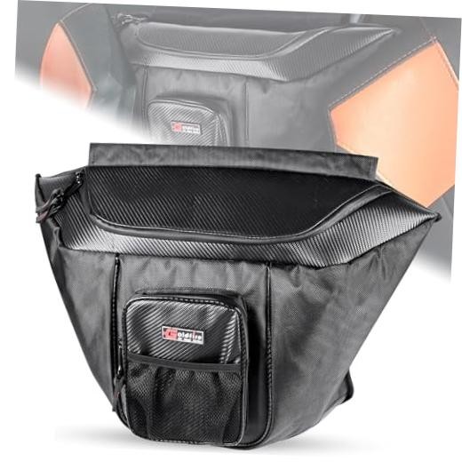 UTV Behind Center Seat Shoulder Gear Bag Seat Storage Tool Bag for Polaris