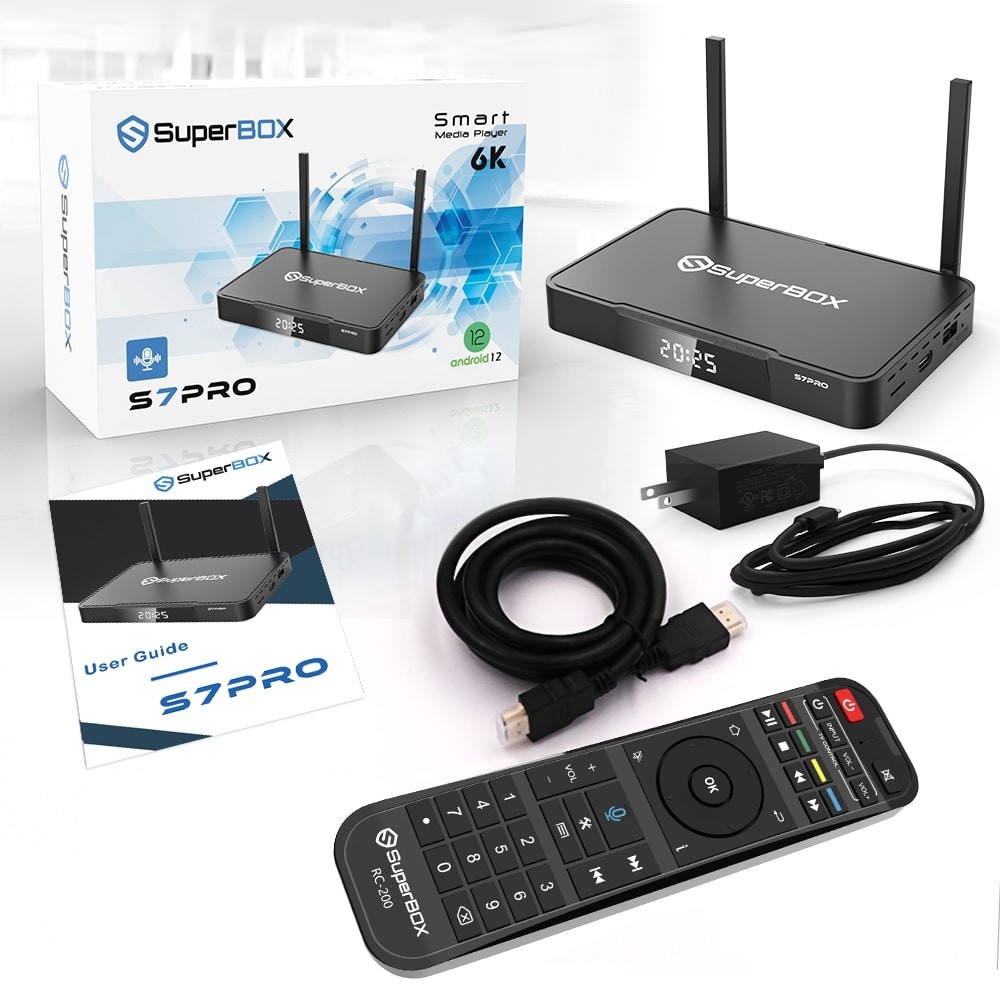 NEW RELEASE 2026 SUPERBOX S7 PRO