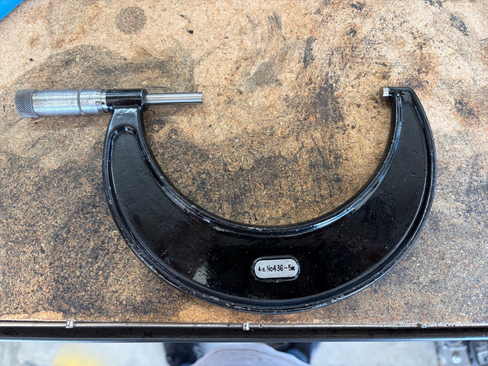 Starrett Micrometer No. 436 4-5"