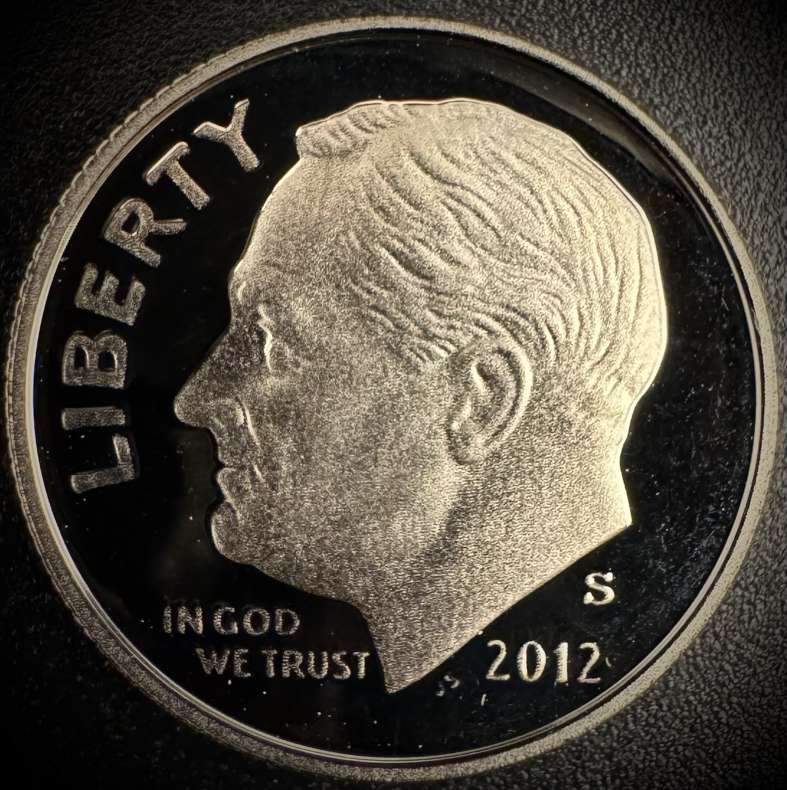2012-S GEM PROOF Roosevelt Dime 10C Clad DEEP CAMEO Coin