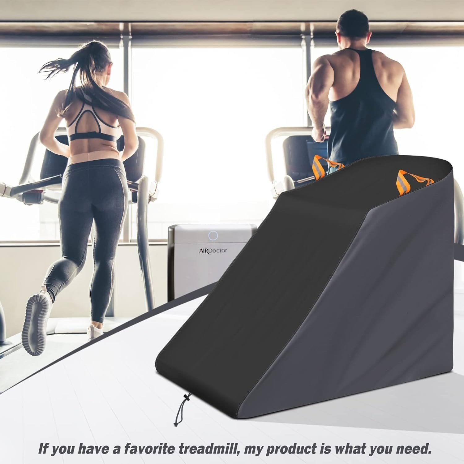 Treadmill Cover Waterproof Dustproof Running Machine Cover Exercise Workout E...