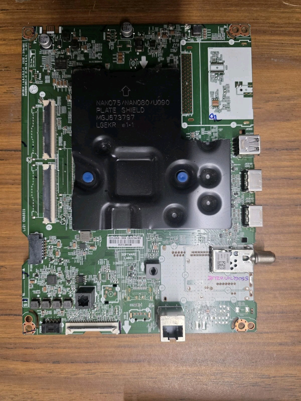 LG 50" 50UQ7070ZUE.BUSJLJM Main Board EBT679000902, (EAX700436061) 50uq7070