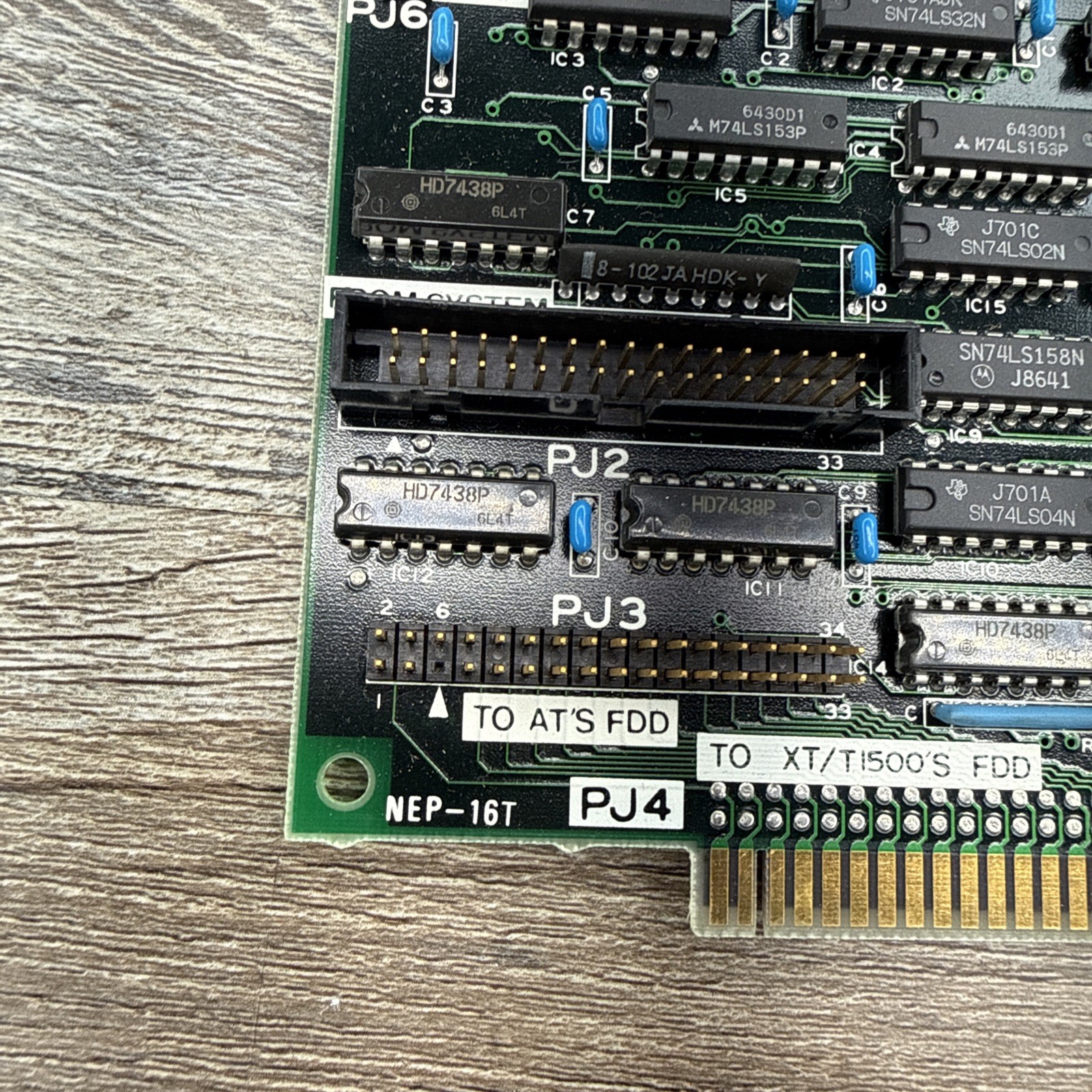 FDLINK vintage ISA interface card NEP-16T - Untested - For Parts / Repairs.