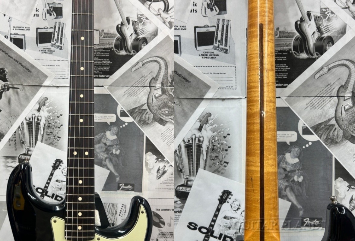 Fender Custom Shop 2009 Custom Collection Custom Deluxe Stratocaster -BLACK-