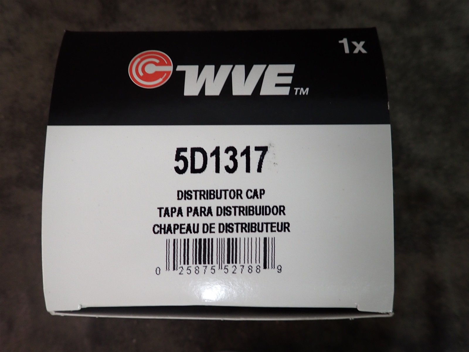 NEW WVE 5D1317 Distributor Cap (G208)