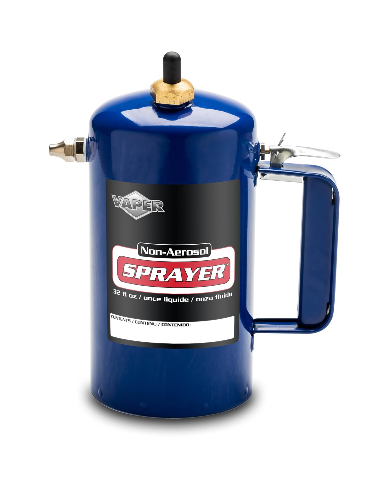Spot Spray Non Aerosol Sprayer Refillable 32oz 80 to 150 PSI Solvent Bottle Blue