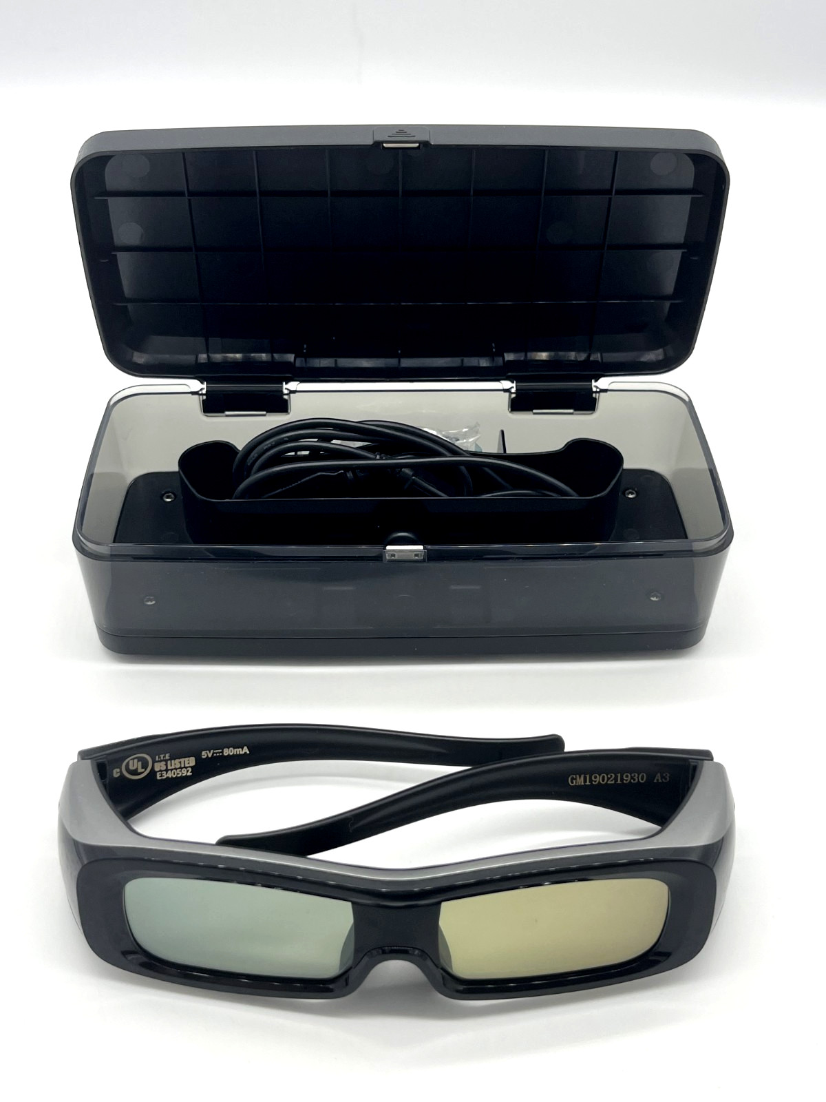 Panasonic TY-EW3D2MU 3D Full HD Glasses with Case, USB cable and Nose Bridge