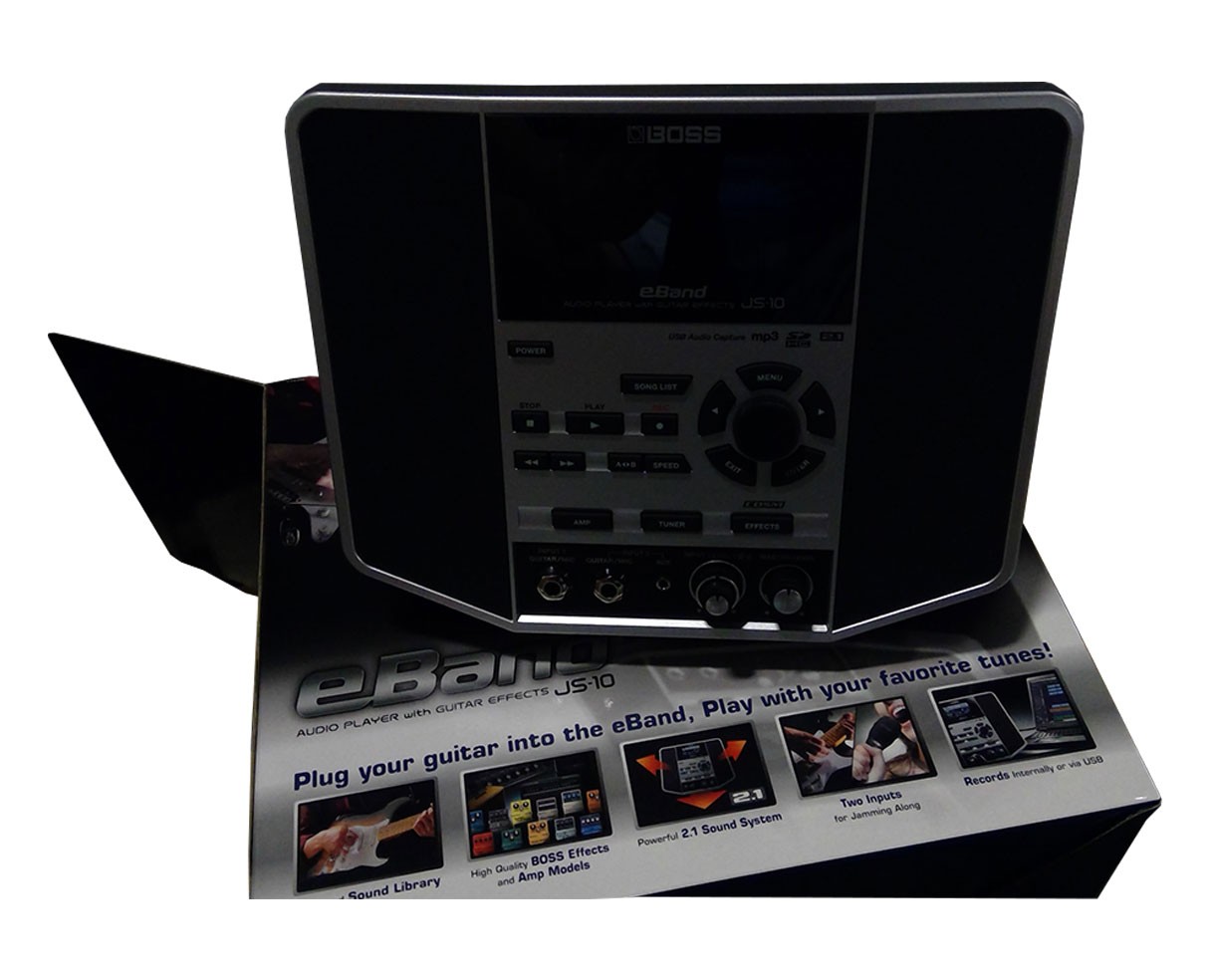 Boss JS-10 eBand Audio Player With Guitar Effects - Open Box