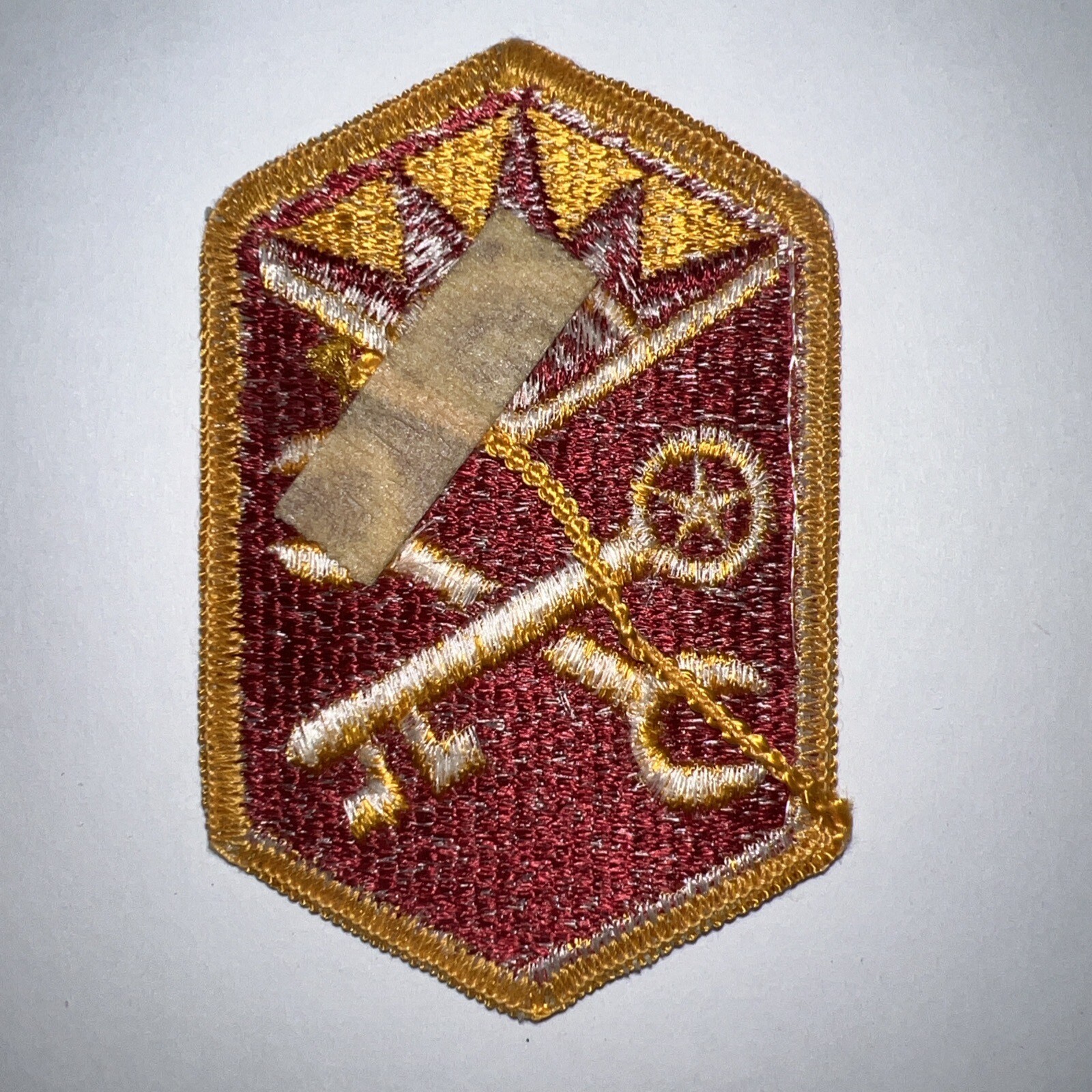 US ARMY ADVANCE WEAPONS SUPPORT COMMAND CLASS A PATCH - FULL COLOR