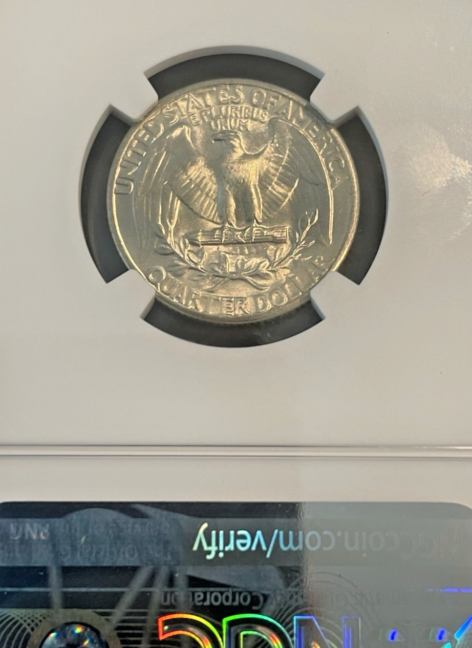 1938 Washington Quarter in MS67+