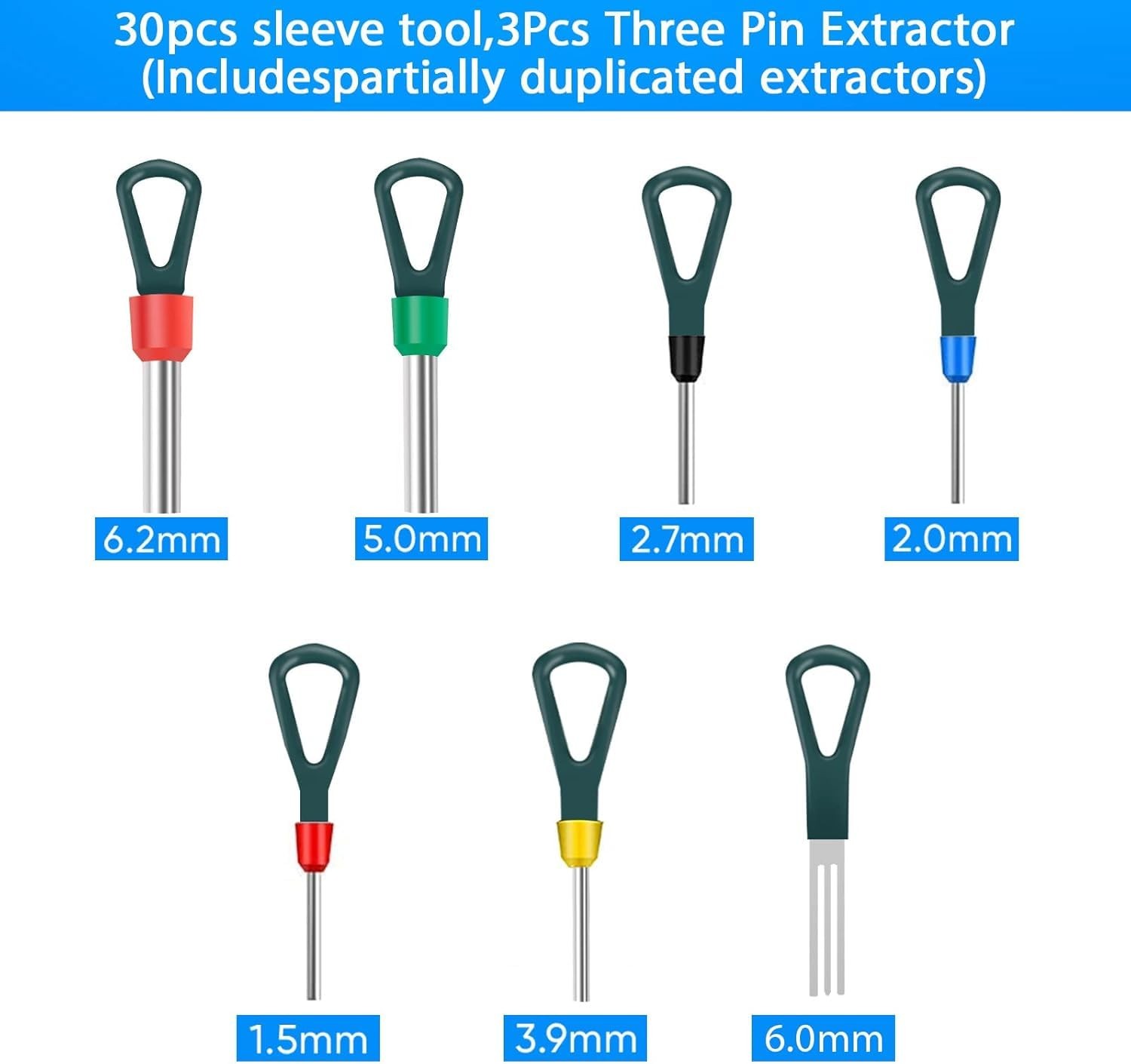 Terminal Removal Tool Kit 172 Pcs Depinning Electrical Connector 172 PCS